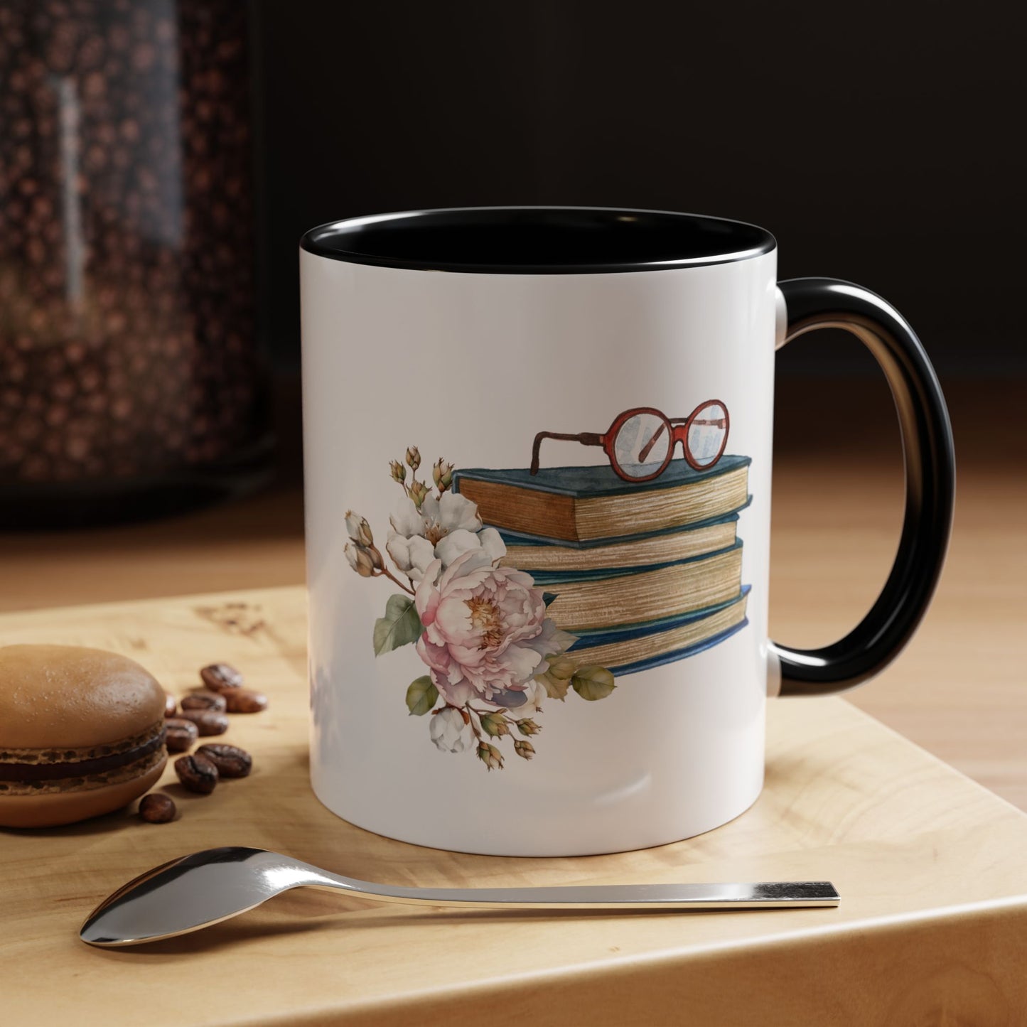 Stack Of Books Coffee Mug (11, 15oz)