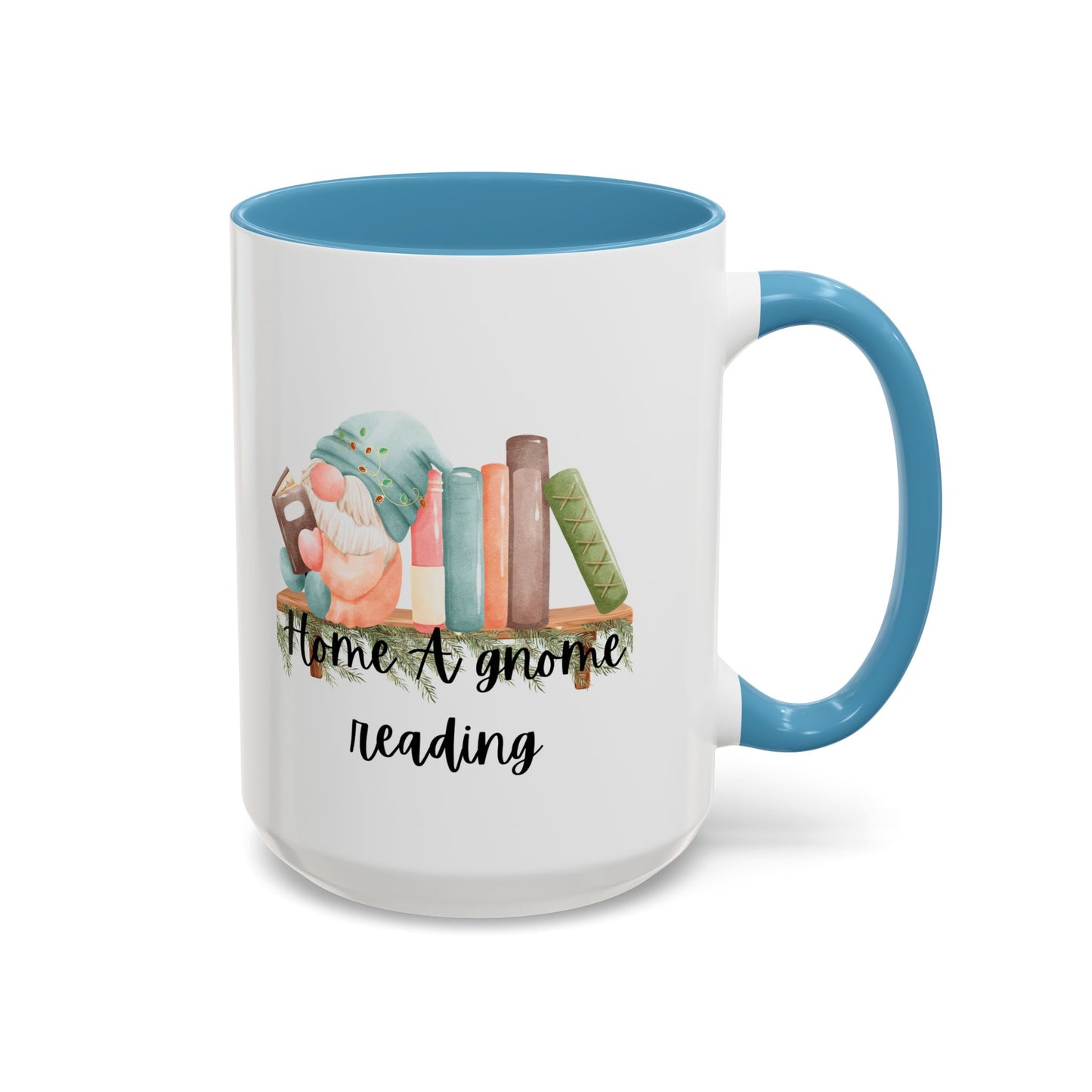 Home A Gnome Reading Coffee Mug (11, 15oz)