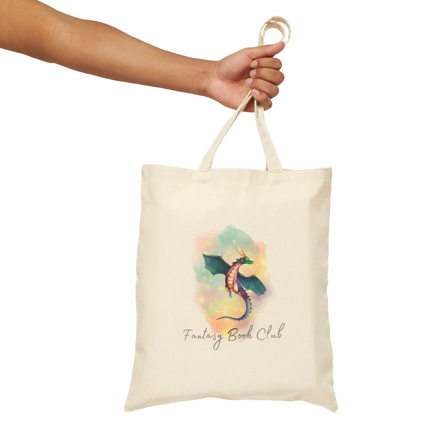 Dragon Fantasy Book Club Tote Bag