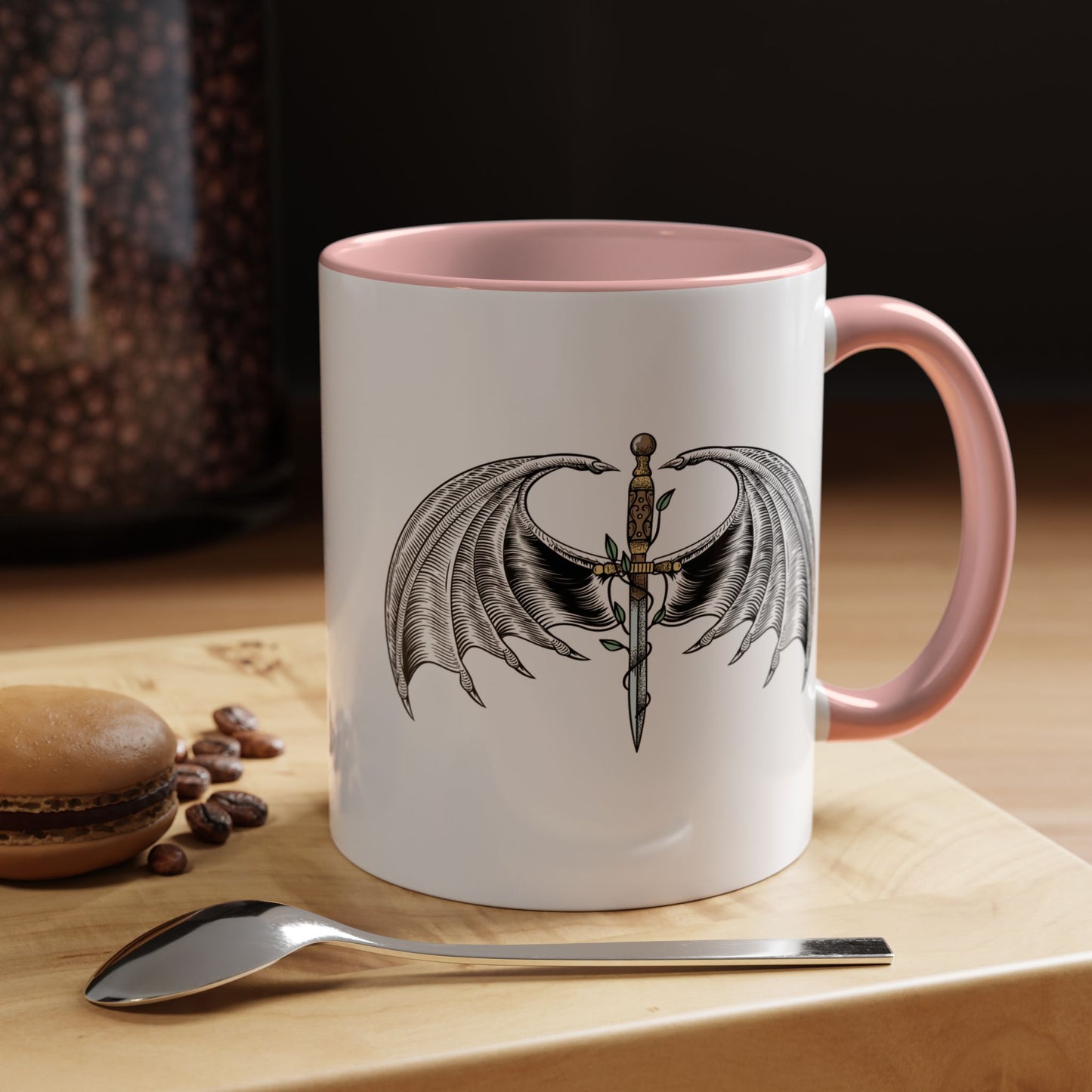 Dagger & Wings Coffee Mug (11, 15oz)