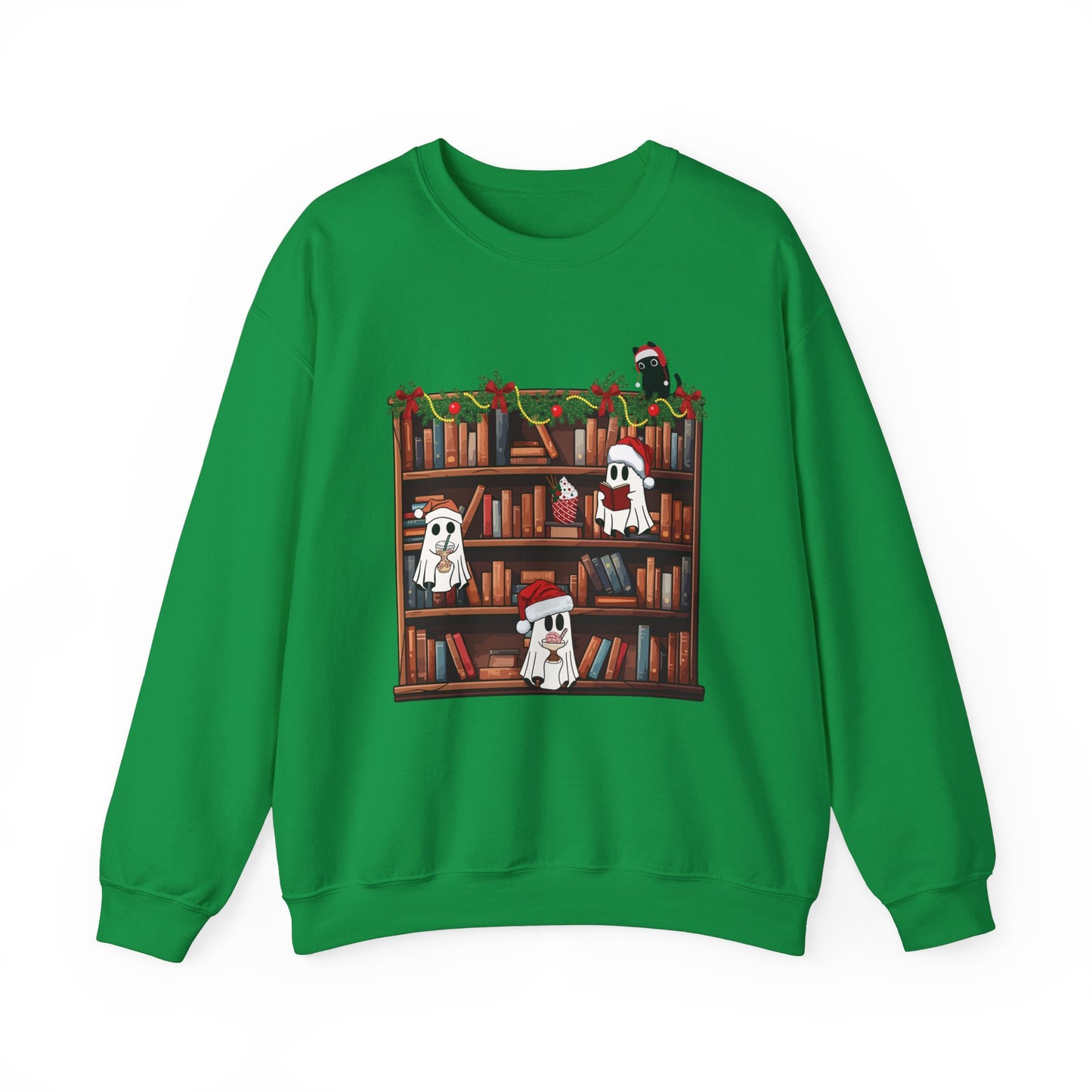 Ghost Library Crewneck Sweatshirt