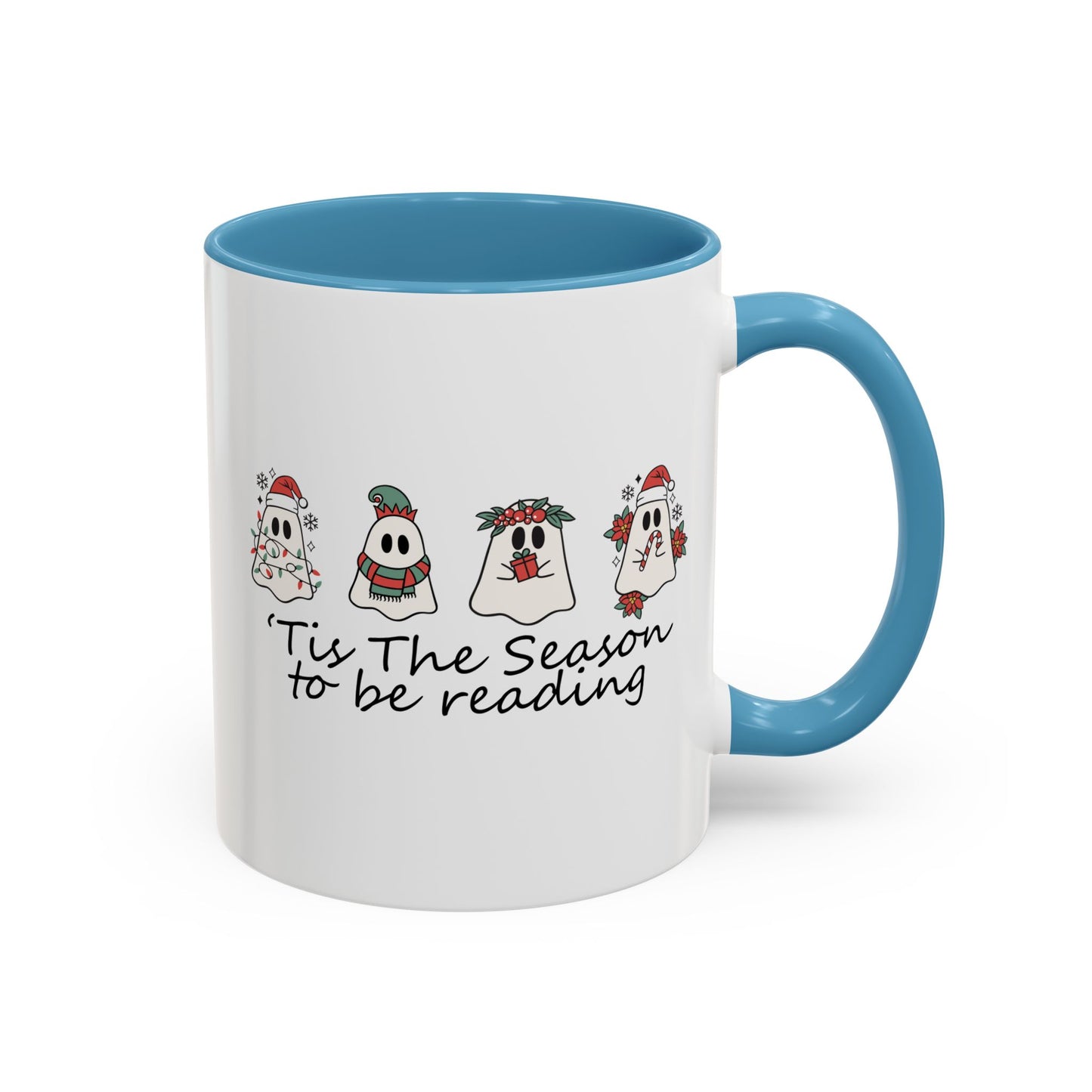 Tis The Season To Be Reading Coffee Mug (11, 15oz)