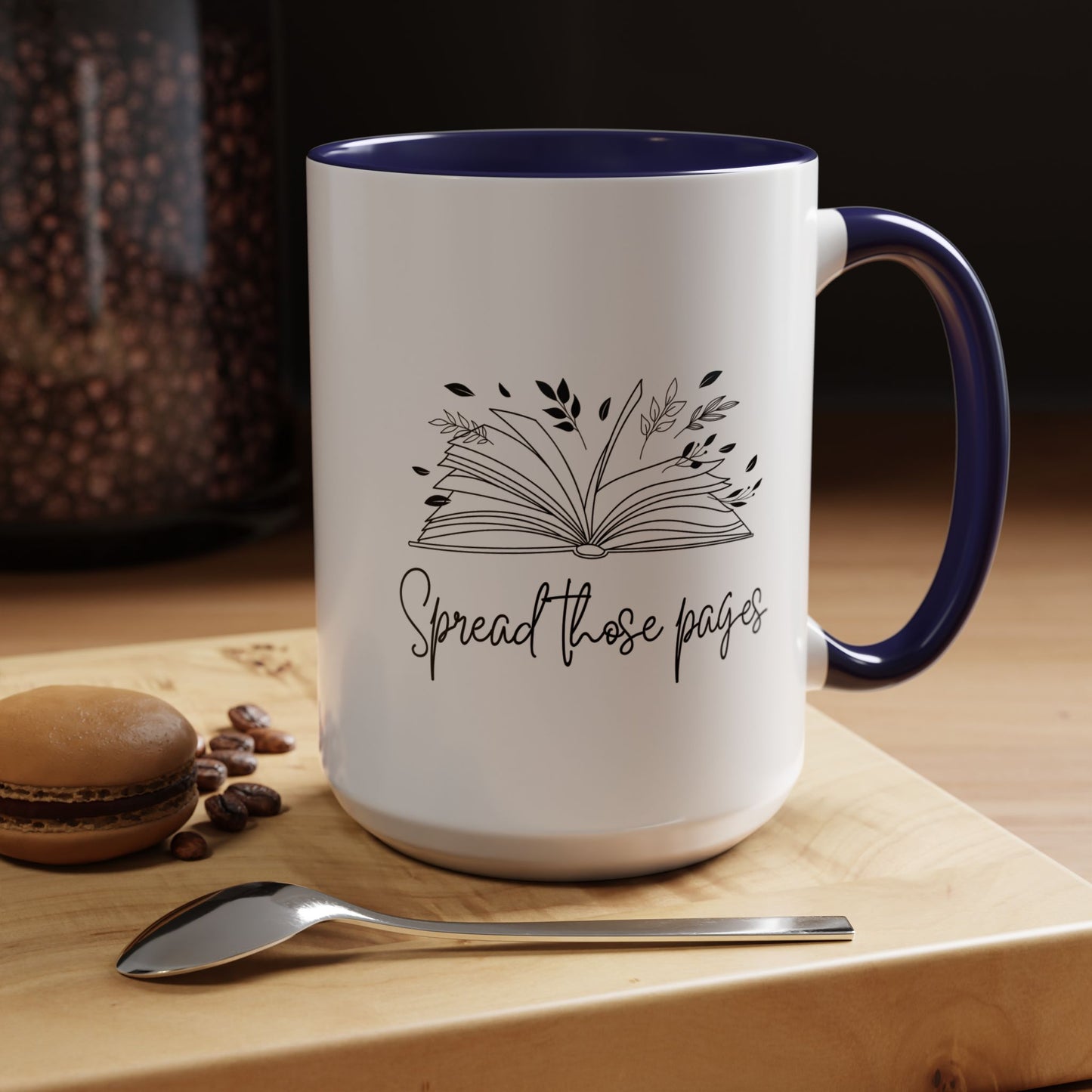 Spread Those Pages Coffee Mug (11, 15oz)