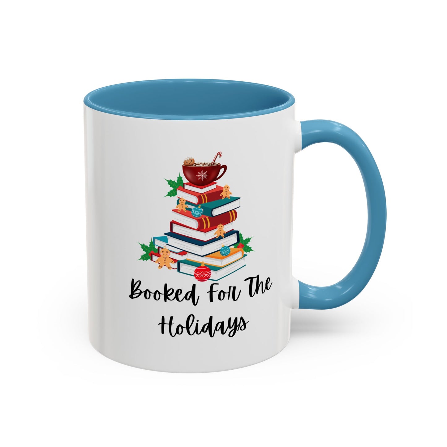 Booked For The Holidays Coffee Mug (11, 15oz)