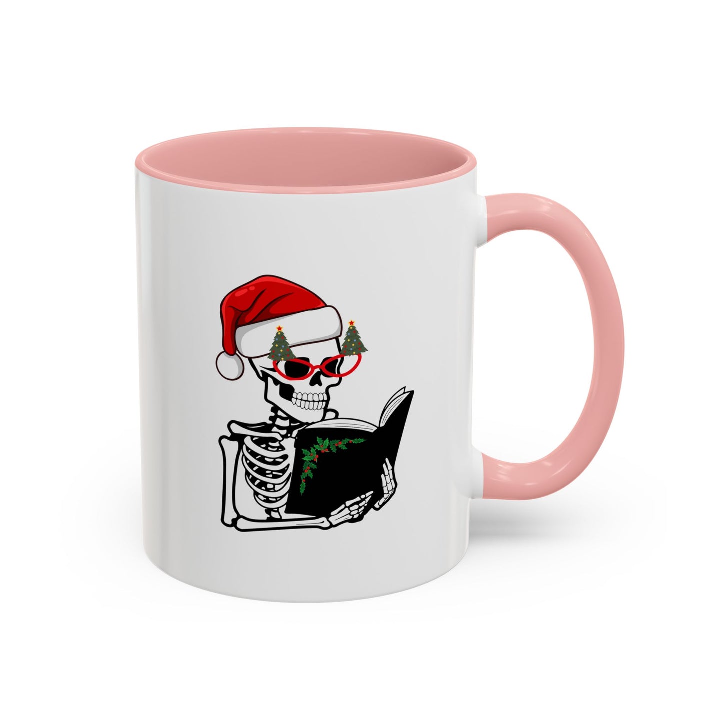 Reading Skeleton Coffee Mug (11, 15oz)