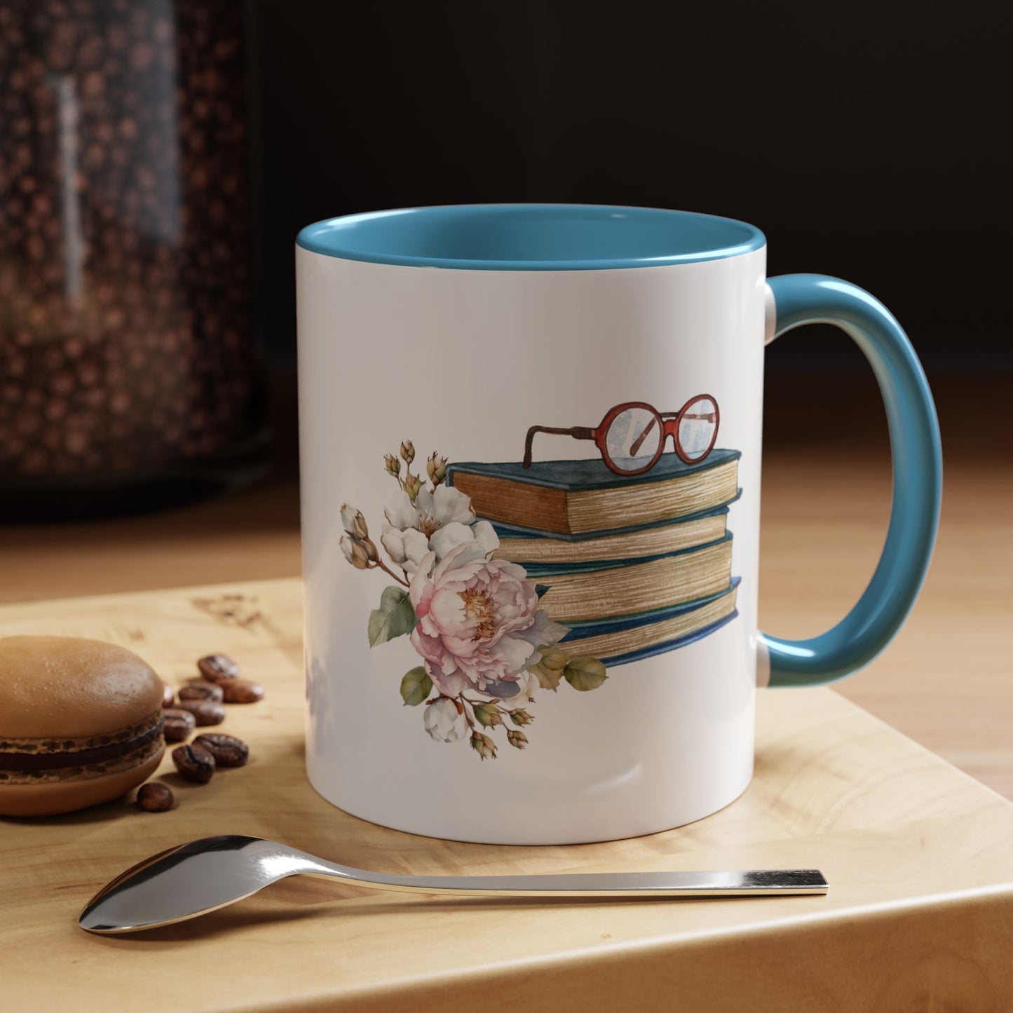 Stack Of Books Coffee Mug (11, 15oz)