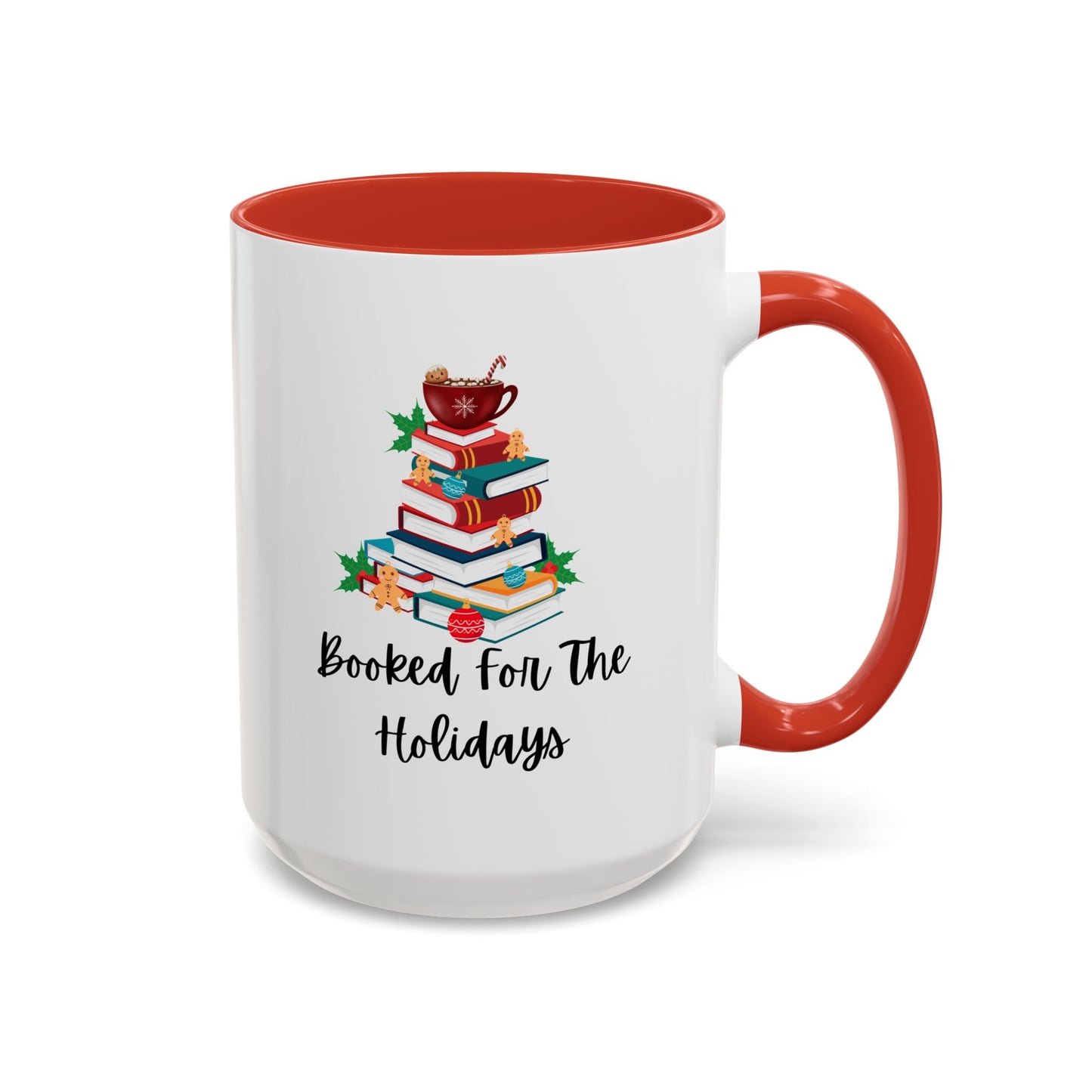 Booked For The Holidays Coffee Mug (11, 15oz)