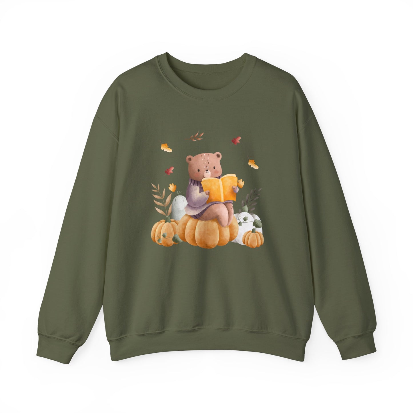 Fall Bear Crewneck Sweatshirt