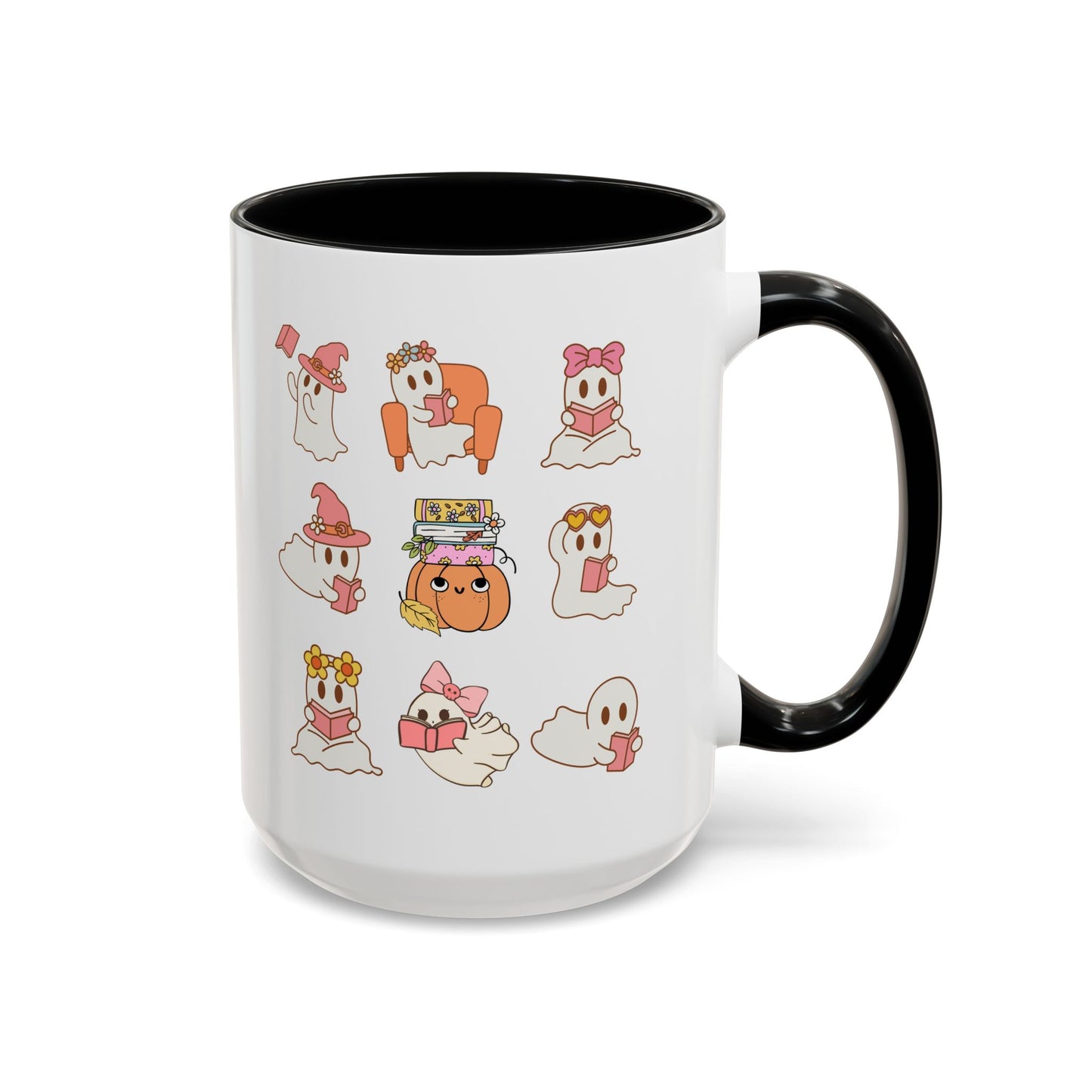 Reading Ghosts Coffee Mug (11, 15oz)