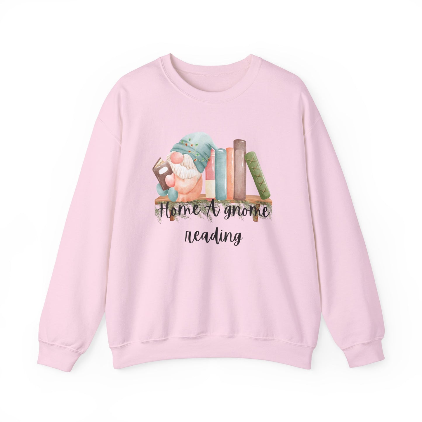 Home A Gnome Reading Crewneck Sweatshirt