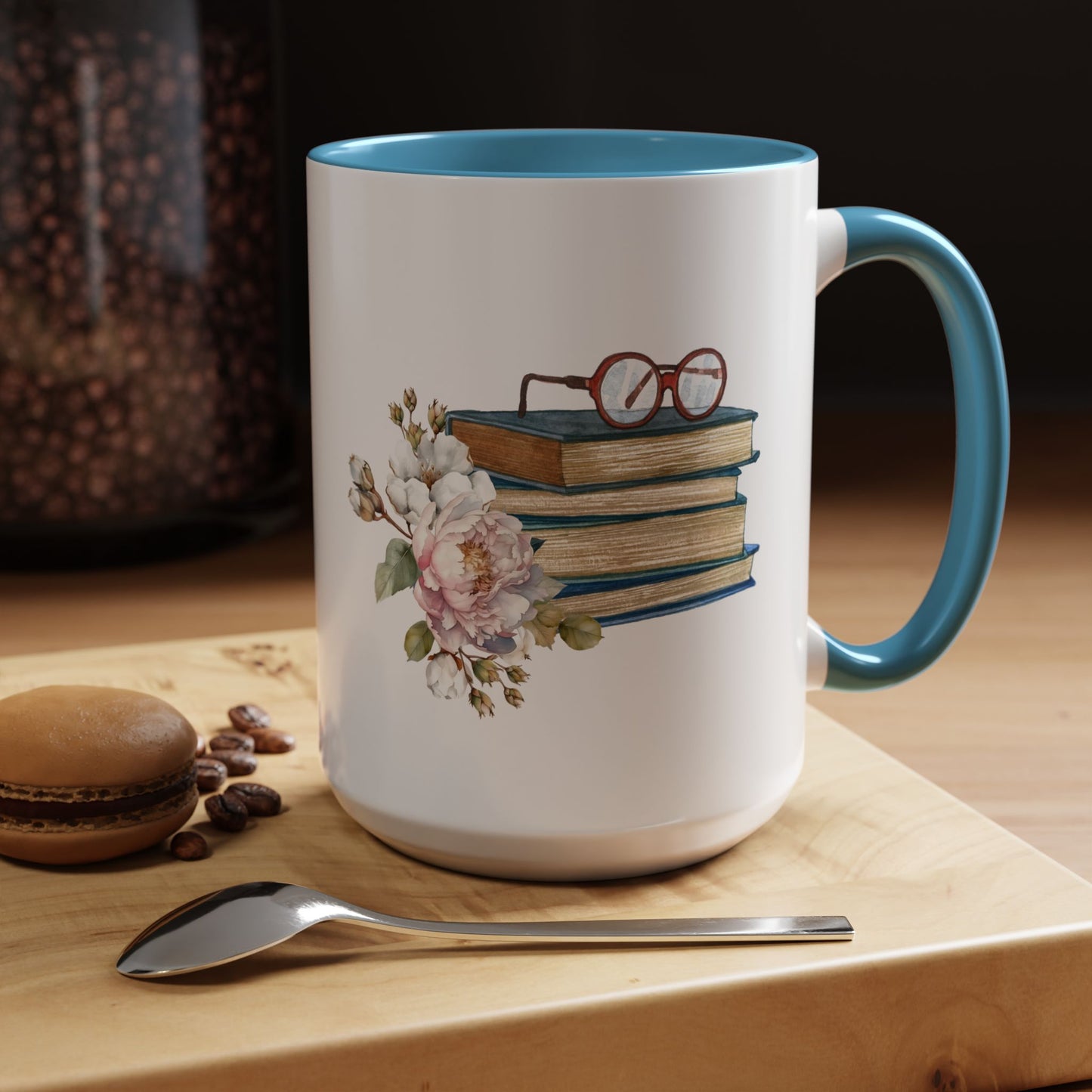 Stack Of Books Coffee Mug (11, 15oz)