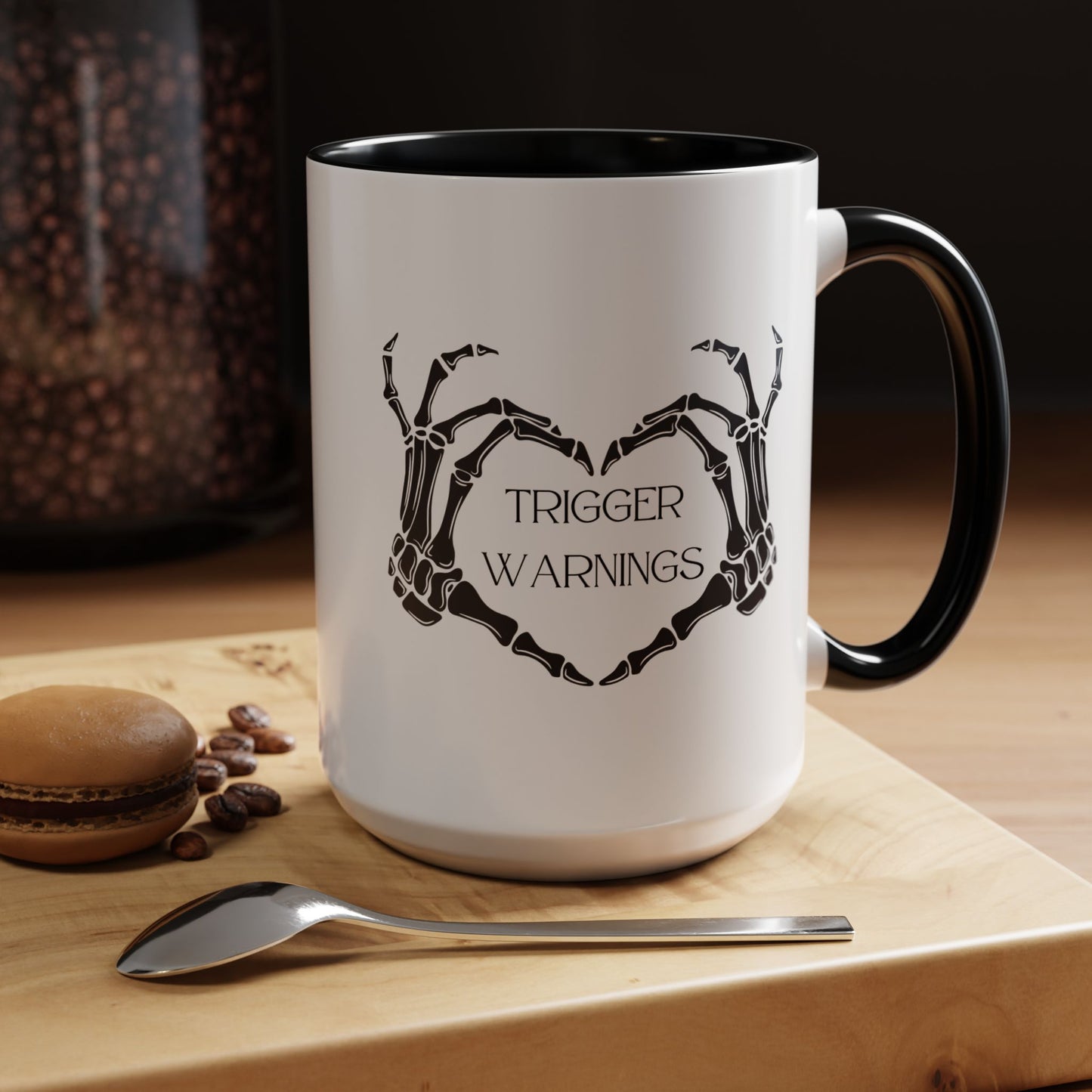 Trigger Warning Coffee Mug (11, 15oz)