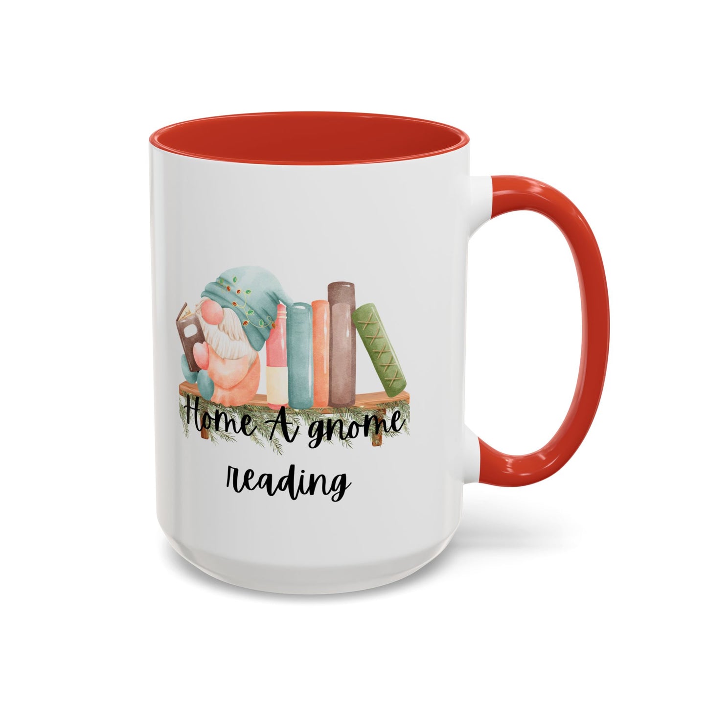 Home A Gnome Reading Coffee Mug (11, 15oz)