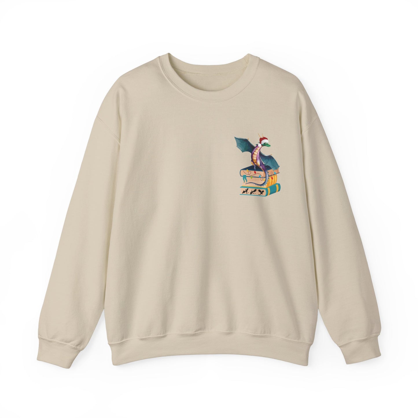 Christmas Dragon Crewneck Sweatshirt