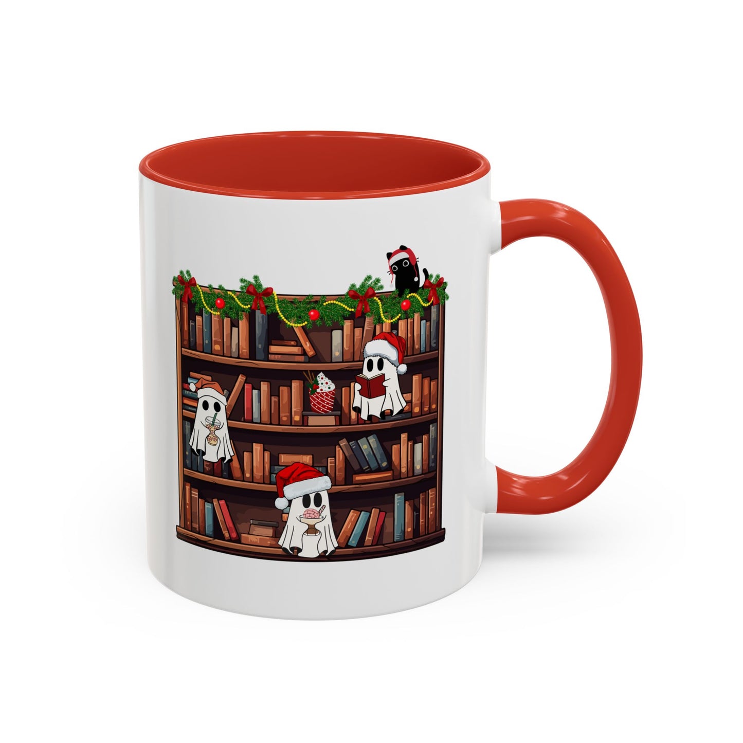 Ghost Library Coffee Mug (11, 15oz)