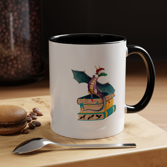 Christmas Dragon Coffee Mug (11, 15oz)