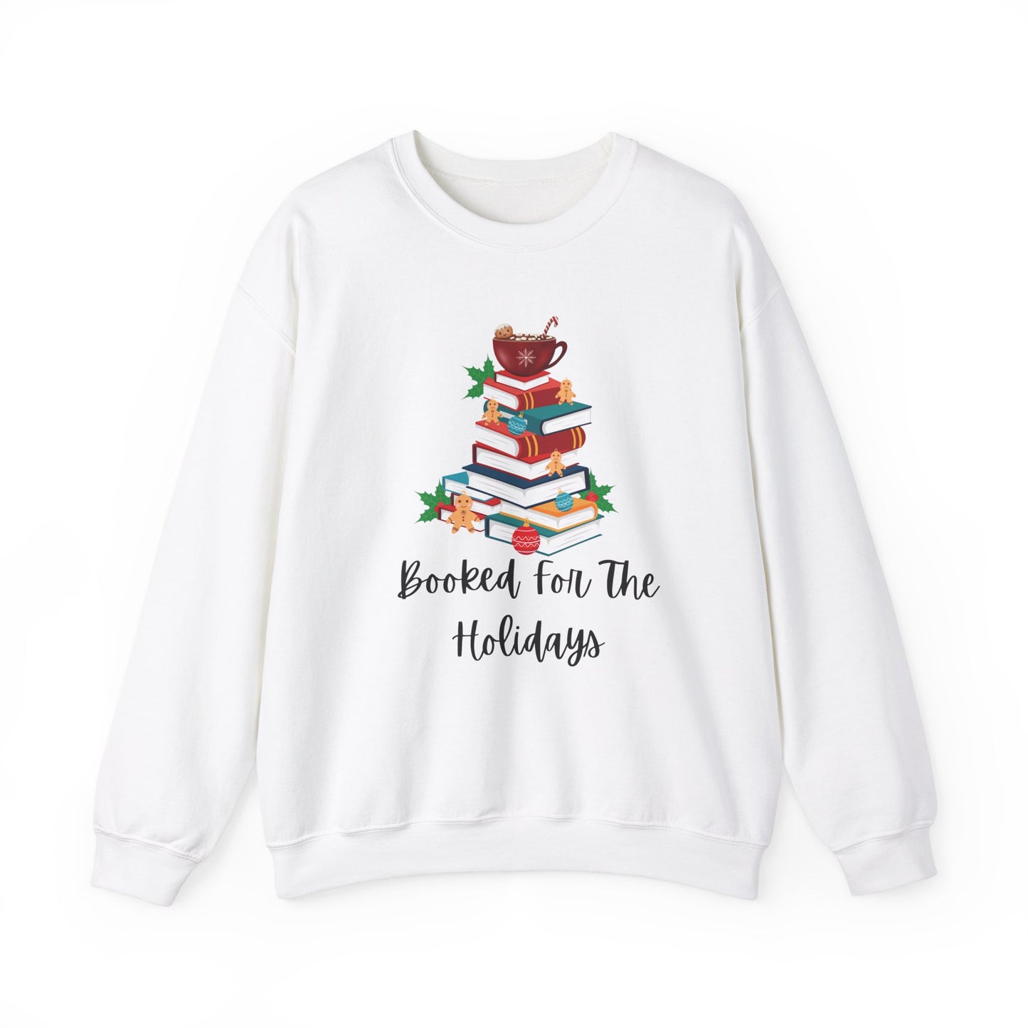 Booked For The Holidays Crewneck Sweatshirt