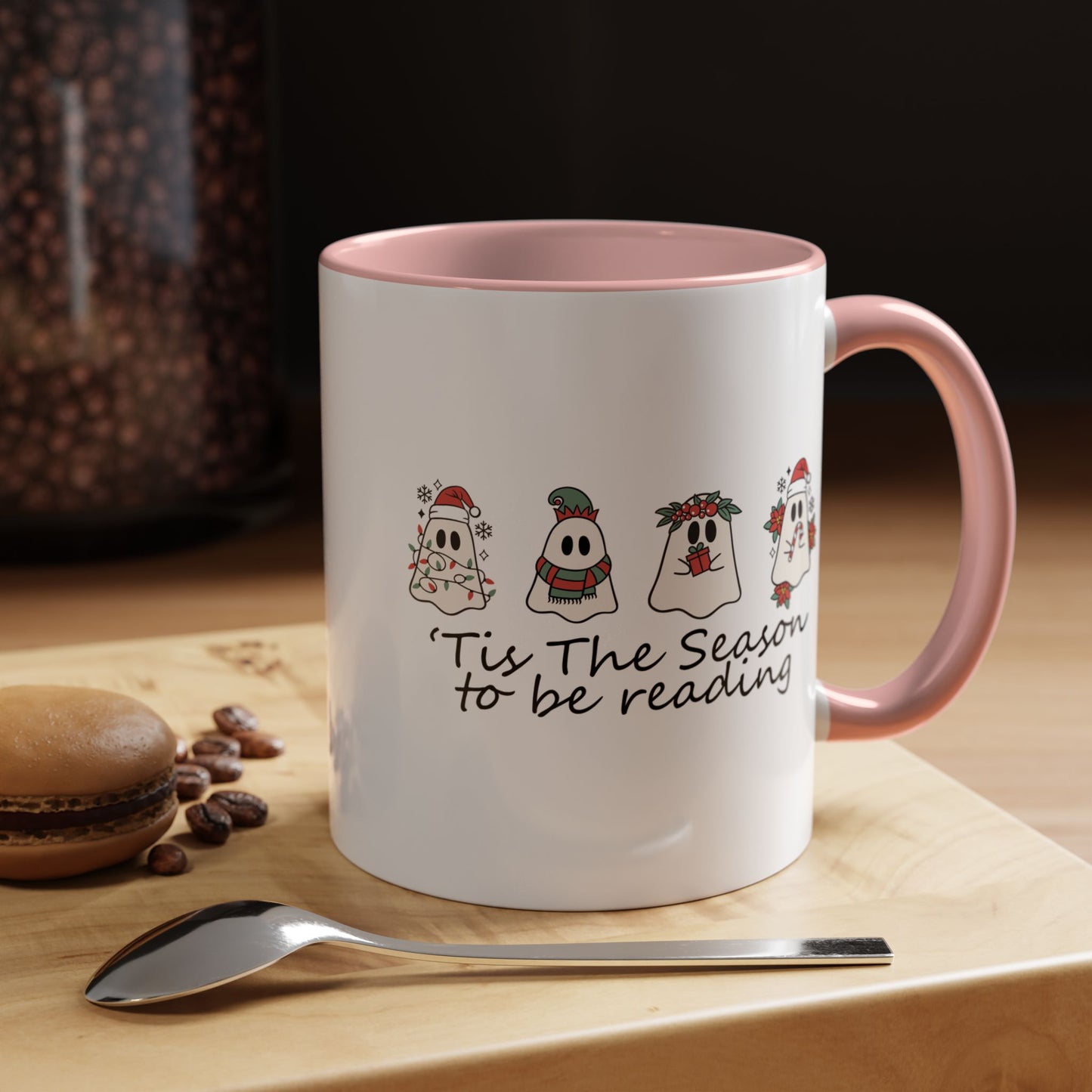 Tis The Season To Be Reading Coffee Mug (11, 15oz)