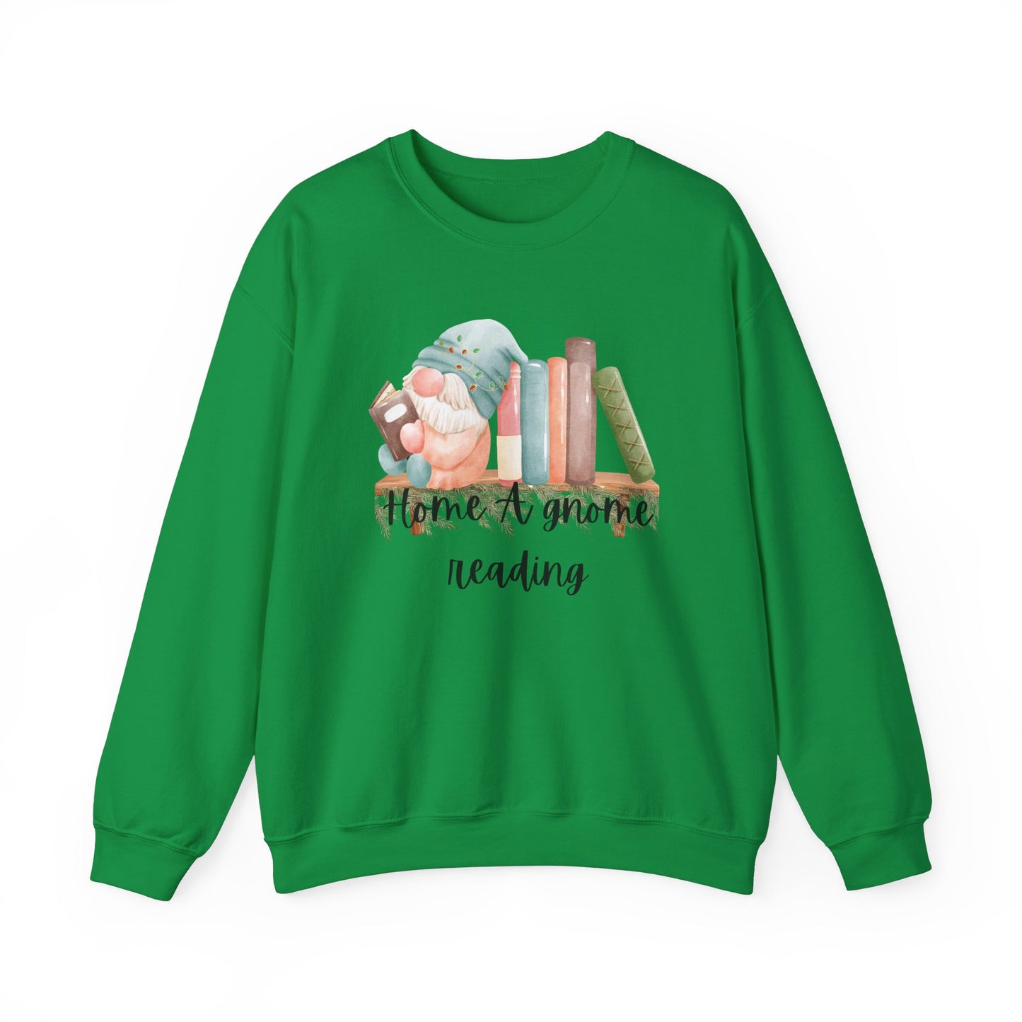 Home A Gnome Reading Crewneck Sweatshirt