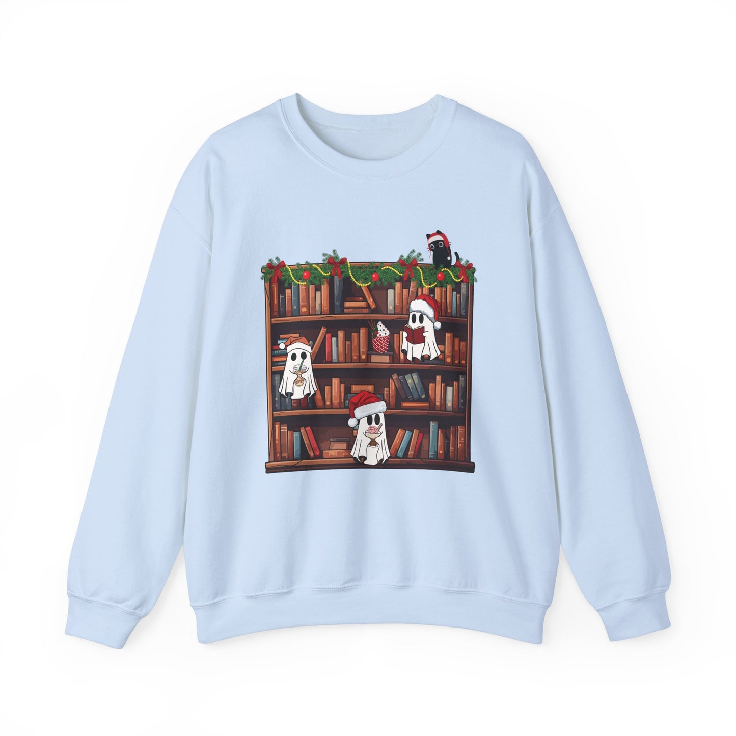 Ghost Library Crewneck Sweatshirt