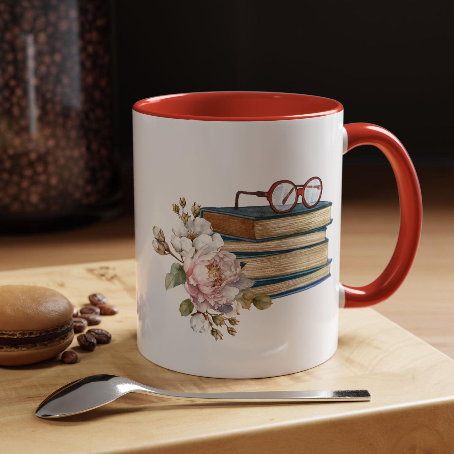 Stack Of Books Coffee Mug (11, 15oz)