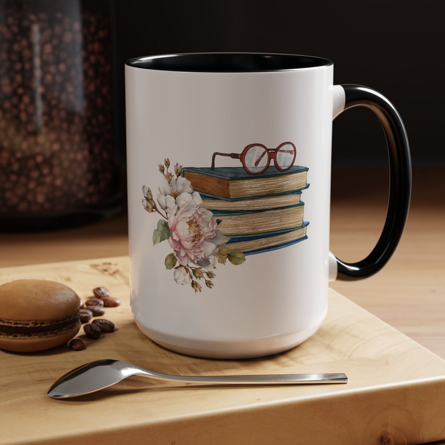 Stack Of Books Coffee Mug (11, 15oz)