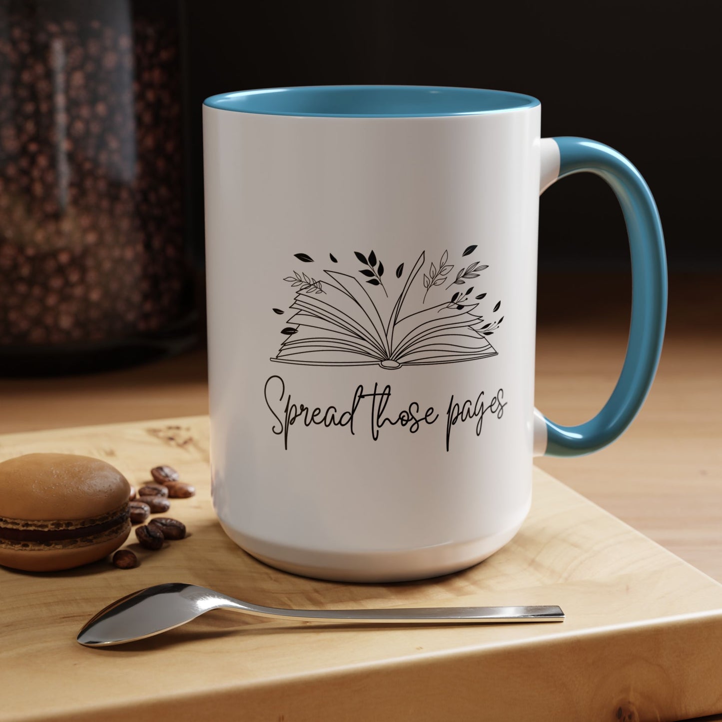 Spread Those Pages Coffee Mug (11, 15oz)