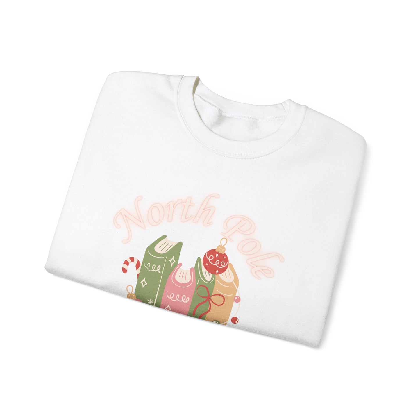 North Pole Book Club Crewneck Sweatshirt