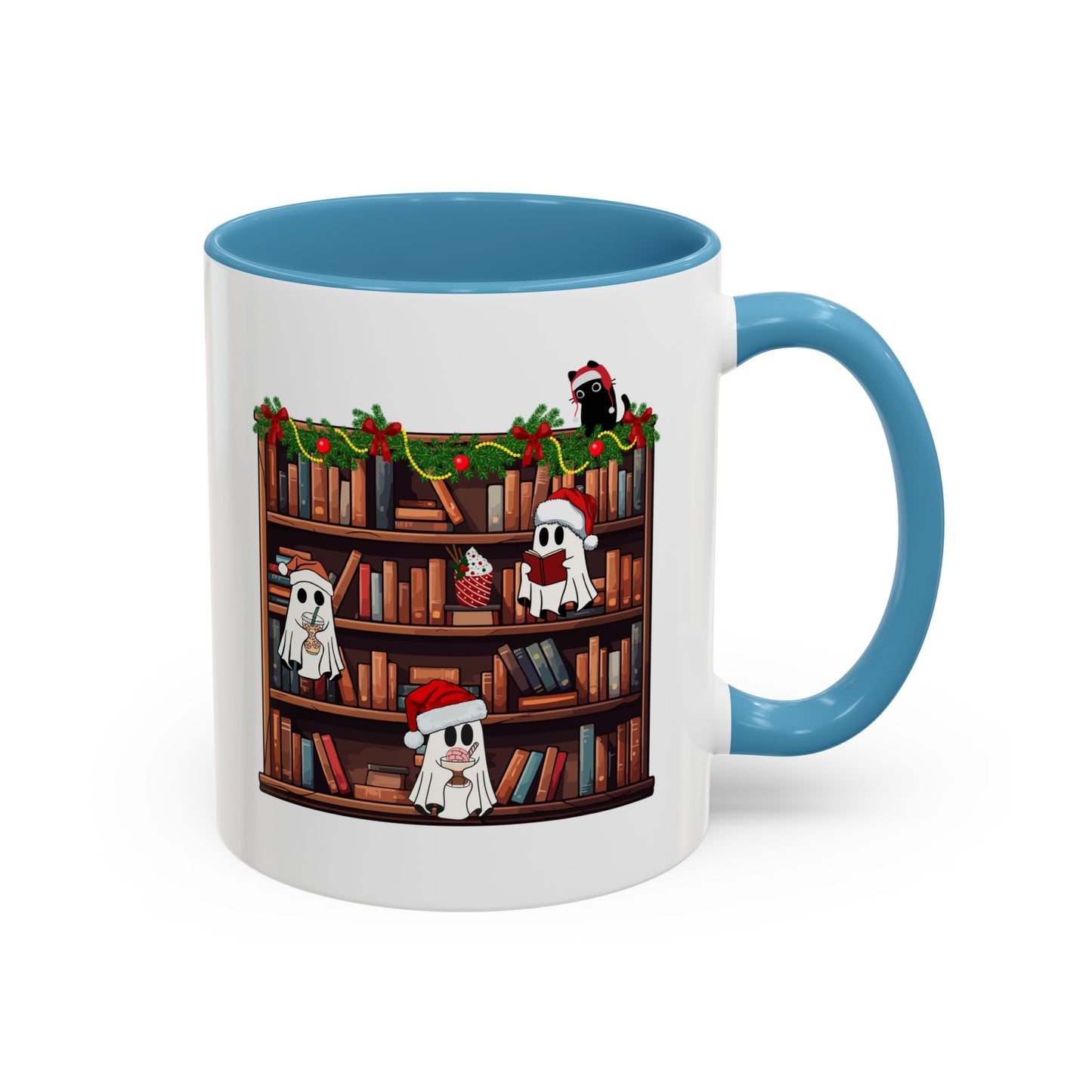 Ghost Library Coffee Mug (11, 15oz)