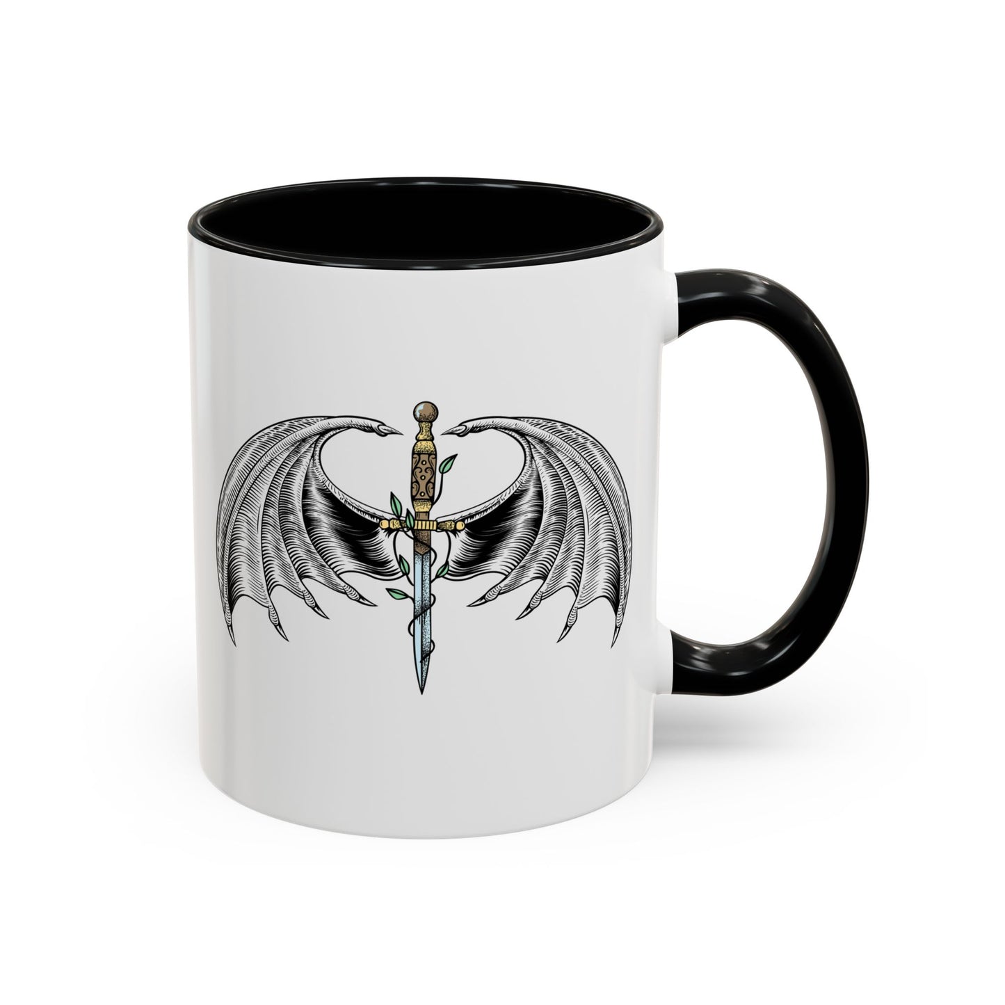 Dagger & Wings Coffee Mug (11, 15oz)