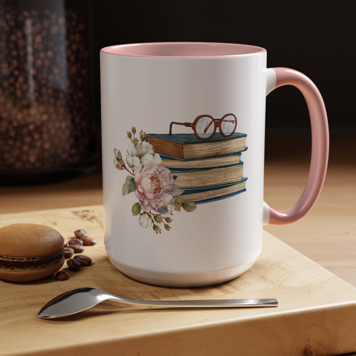 Stack Of Books Coffee Mug (11, 15oz)