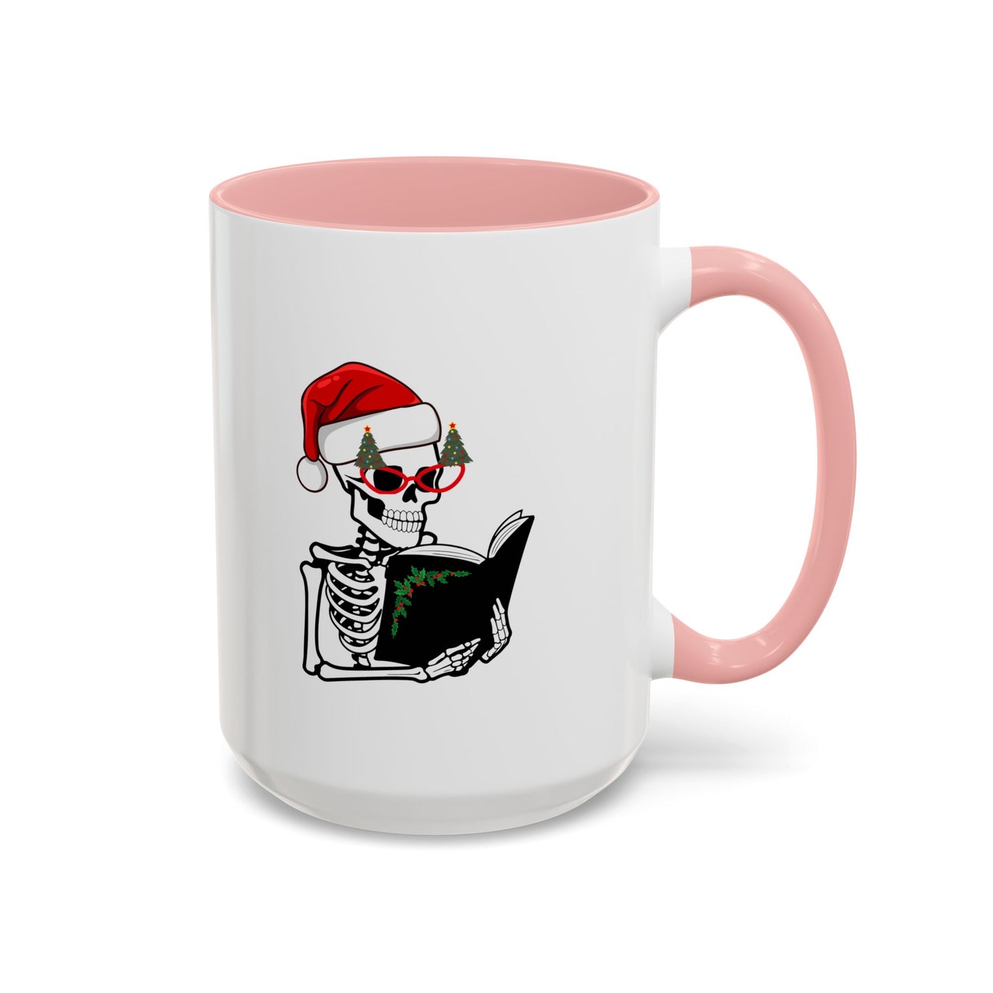 Reading Skeleton Coffee Mug (11, 15oz)