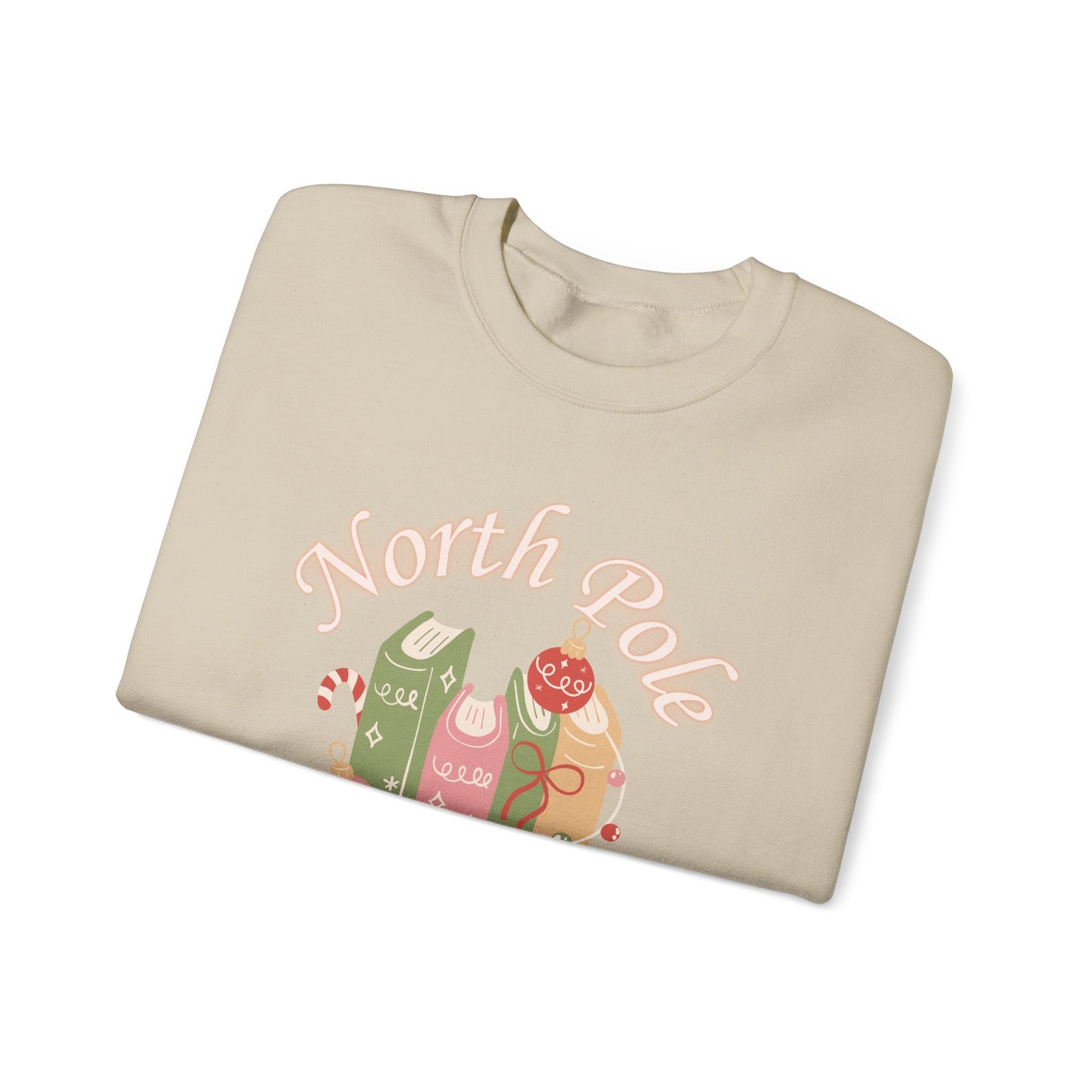 North Pole Book Club Crewneck Sweatshirt