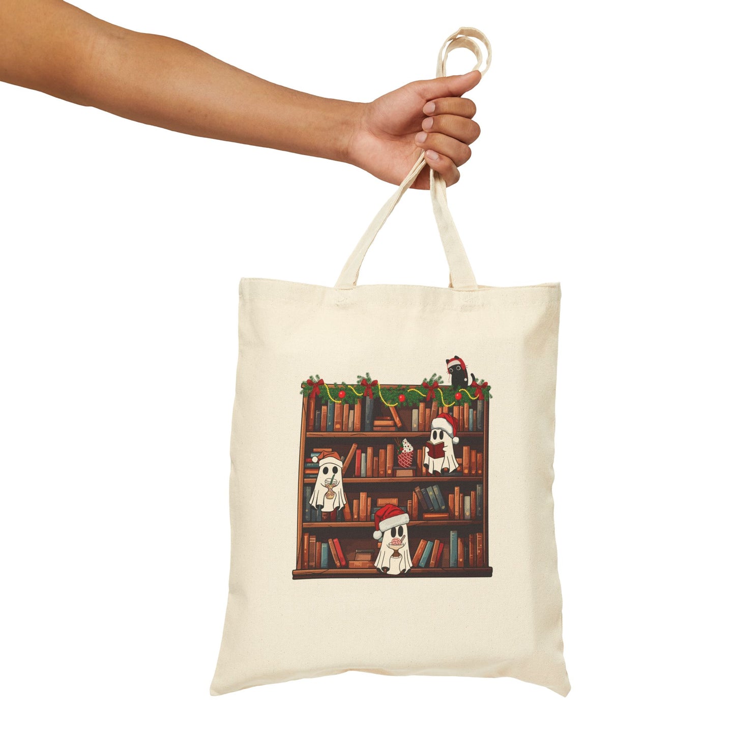 Ghost Library Tote Bag