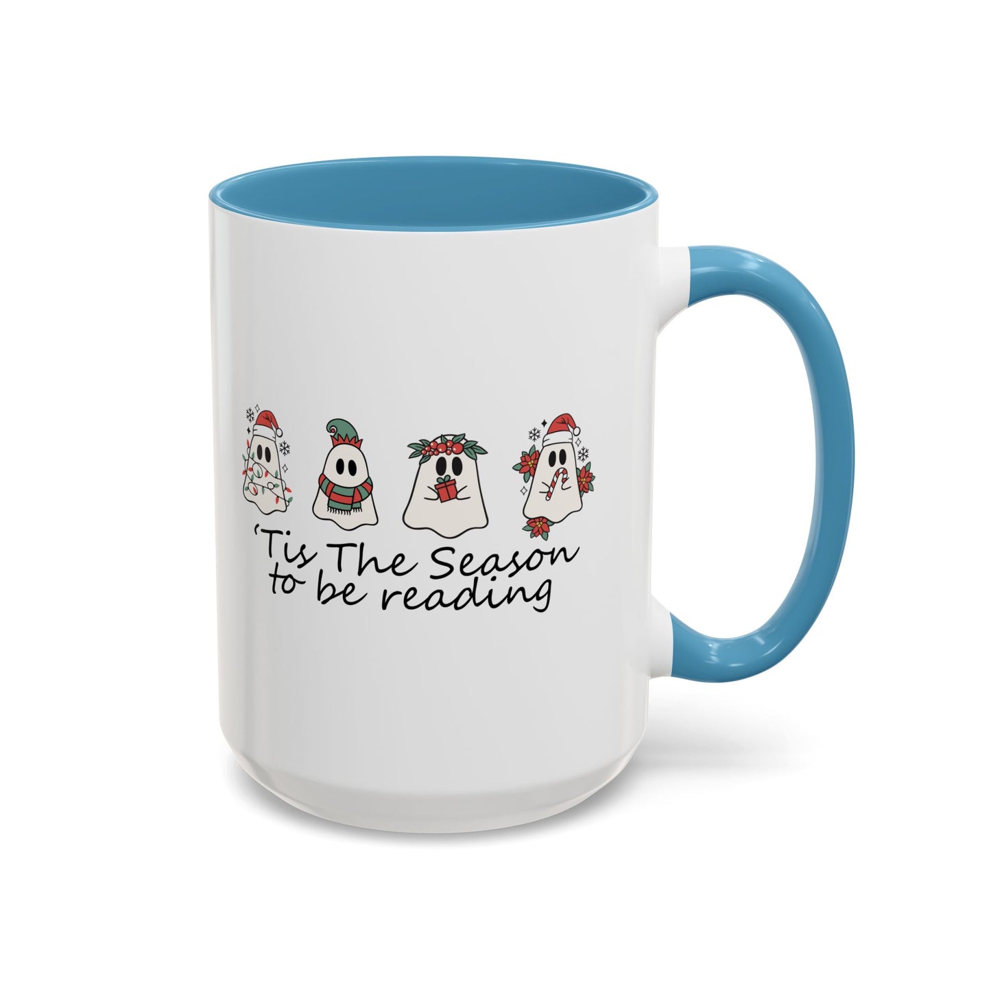 Tis The Season To Be Reading Coffee Mug (11, 15oz)