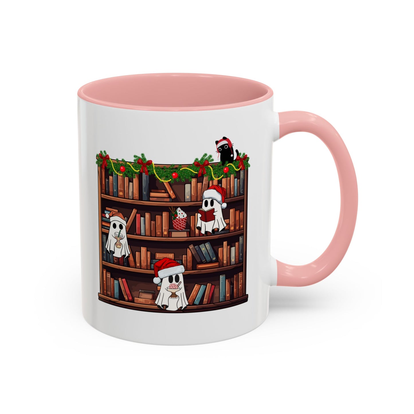 Ghost Library Coffee Mug (11, 15oz)