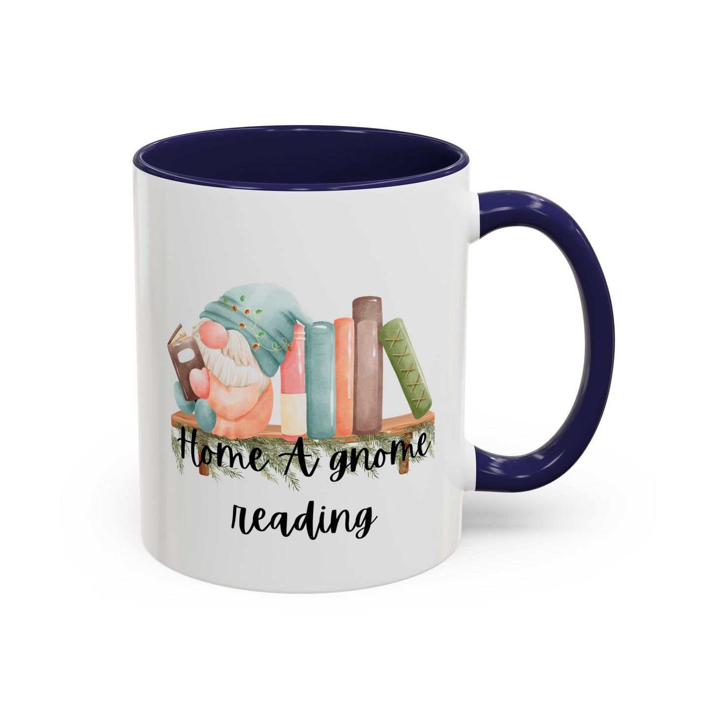 Home A Gnome Reading Coffee Mug (11, 15oz)