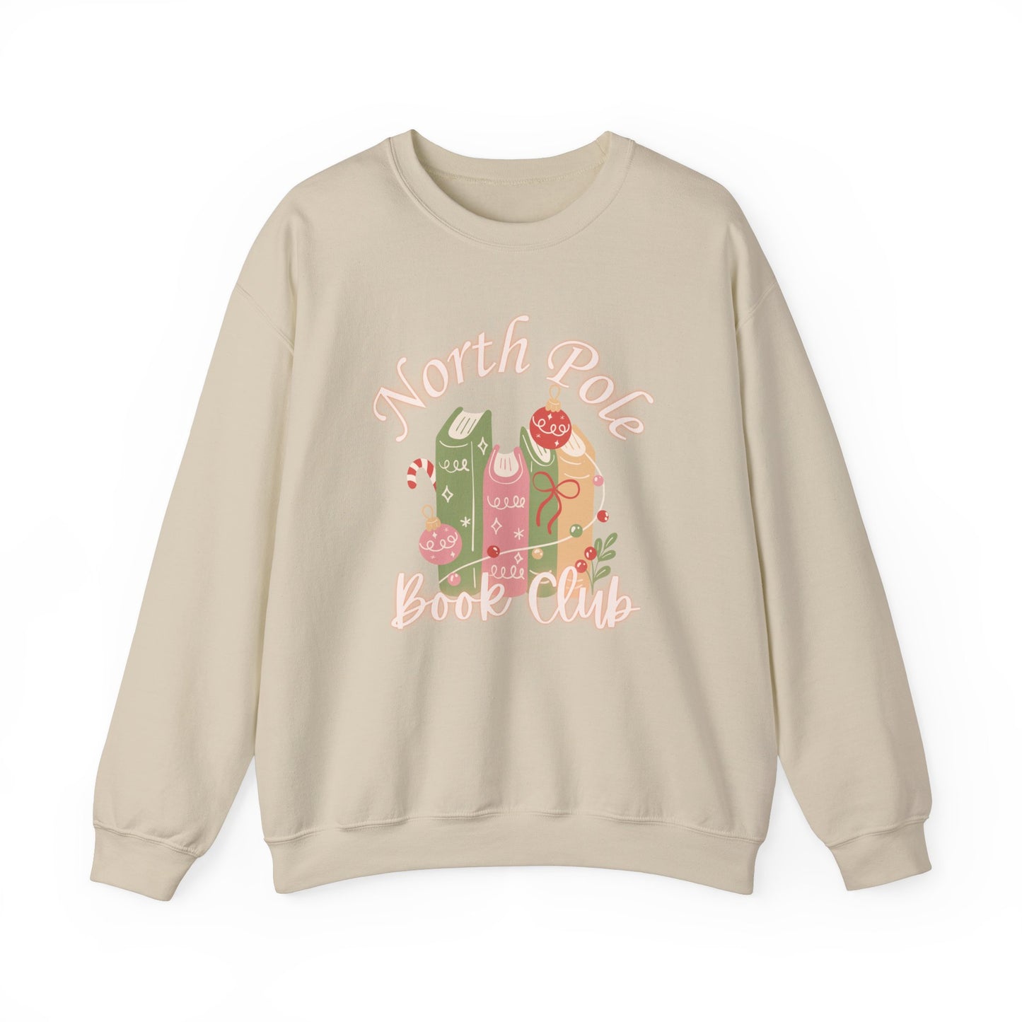 North Pole Book Club Crewneck Sweatshirt