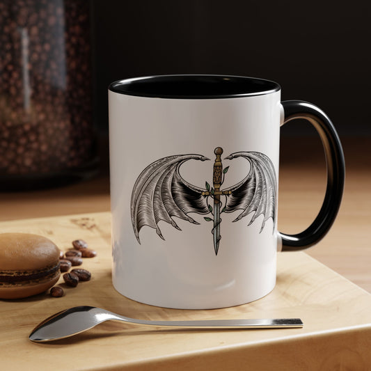 Dagger & Wings Coffee Mug (11, 15oz)