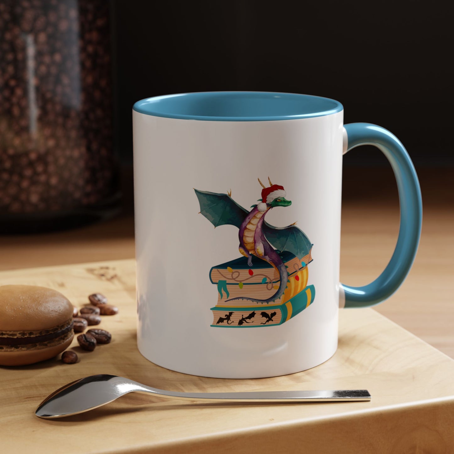 Christmas Dragon Coffee Mug (11, 15oz)