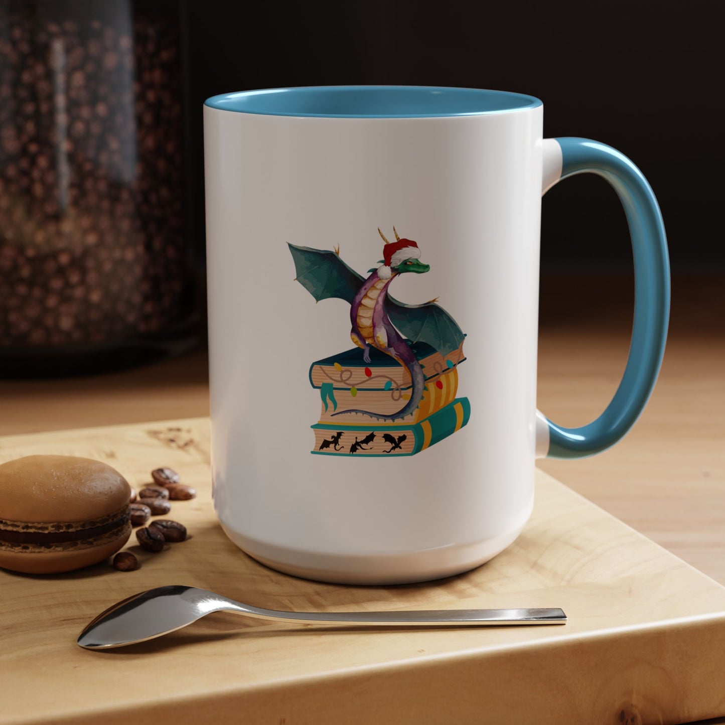 Christmas Dragon Coffee Mug (11, 15oz)