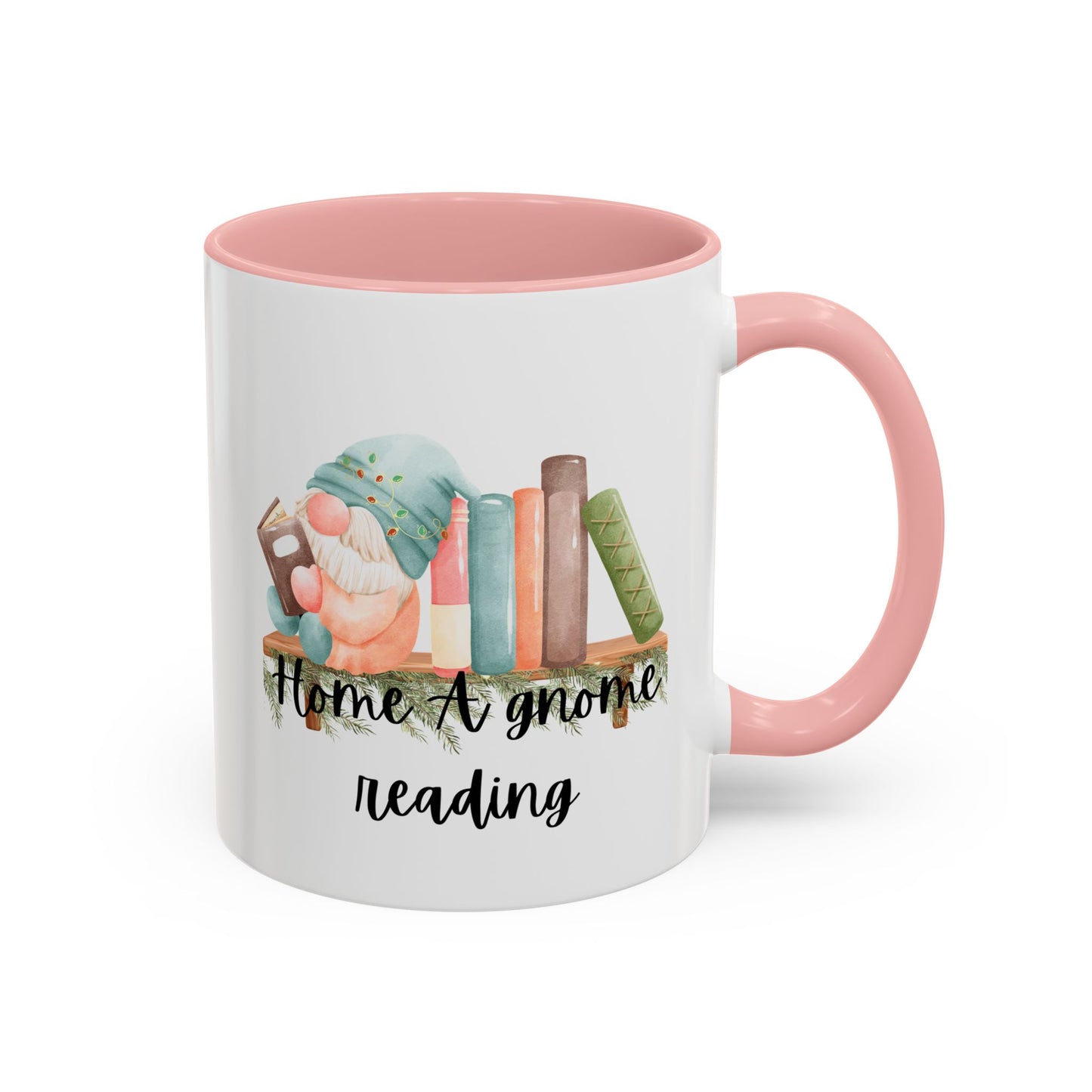 Home A Gnome Reading Coffee Mug (11, 15oz)