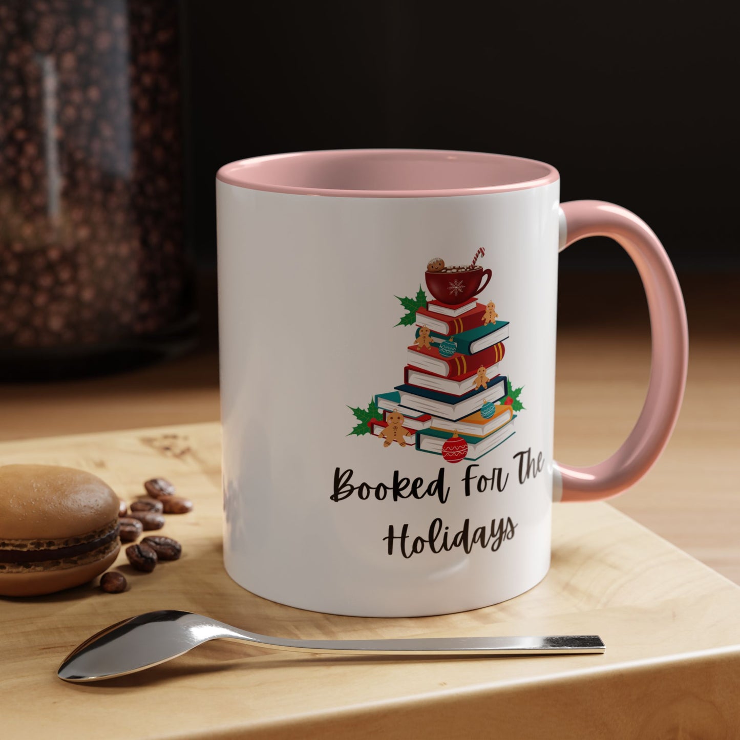 Booked For The Holidays Coffee Mug (11, 15oz)