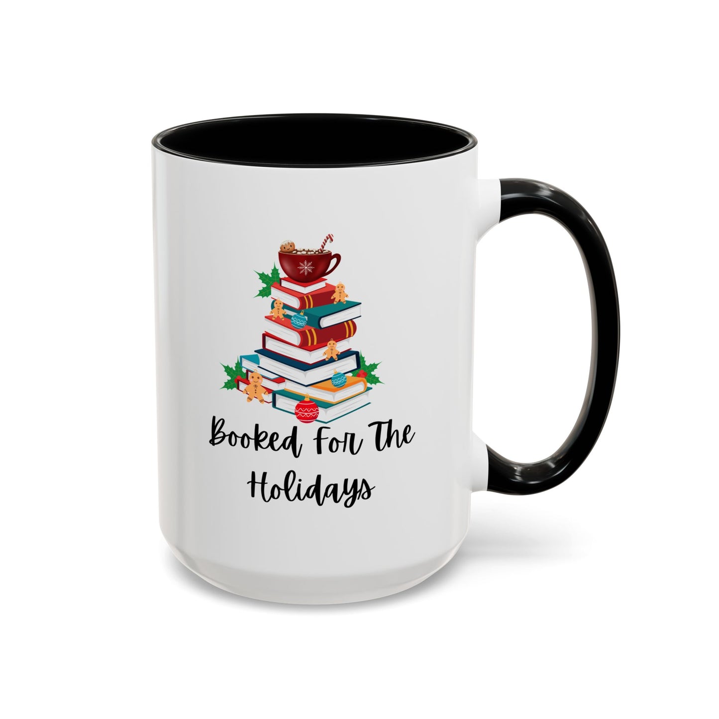 Booked For The Holidays Coffee Mug (11, 15oz)