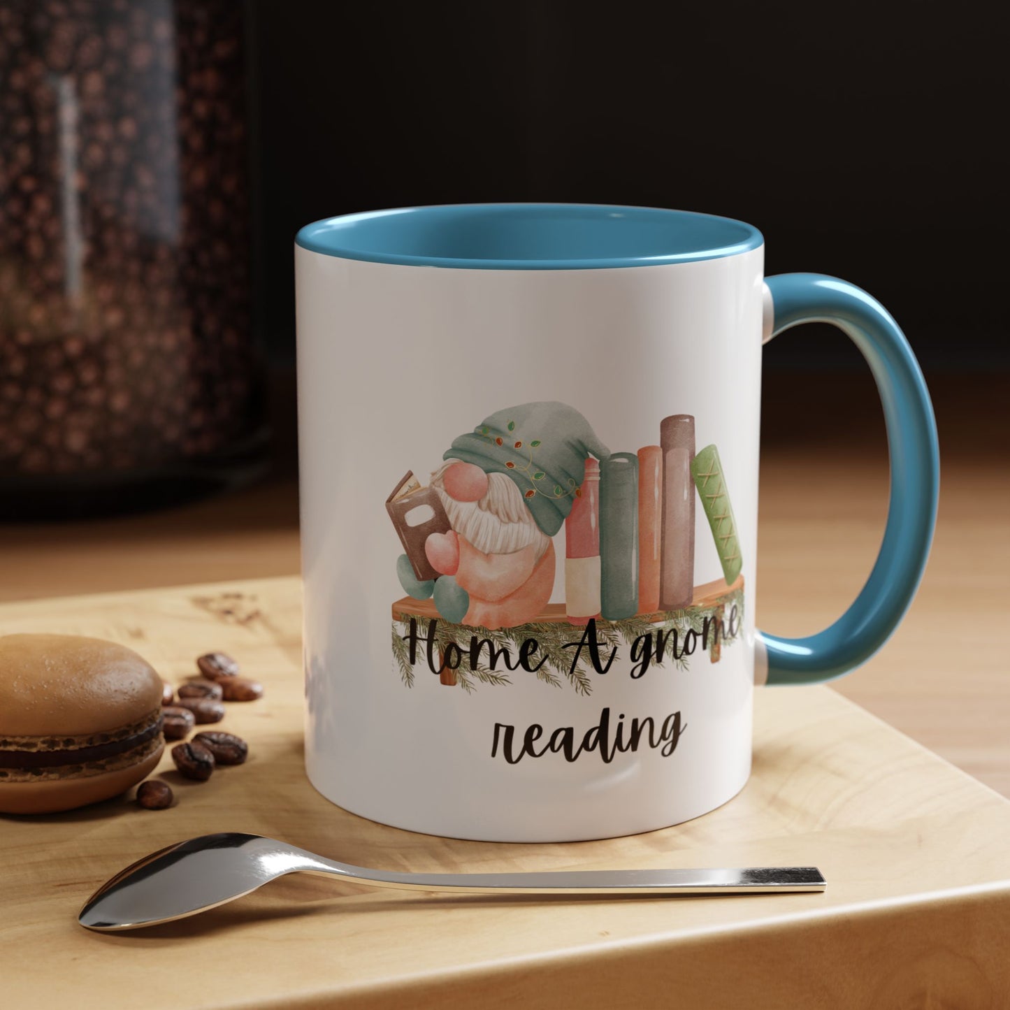 Home A Gnome Reading Coffee Mug (11, 15oz)