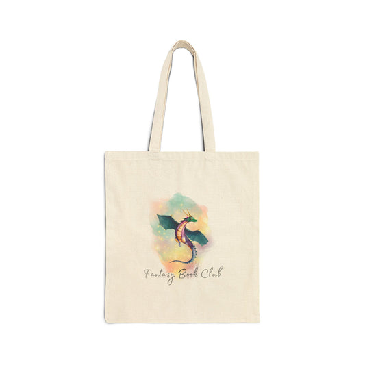 Dragon Fantasy Book Club Tote Bag