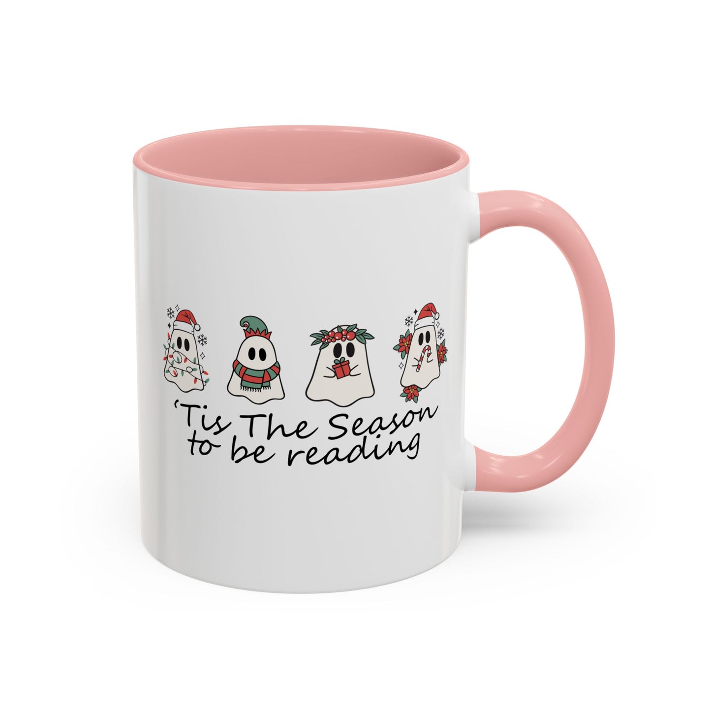 Tis The Season To Be Reading Coffee Mug (11, 15oz)