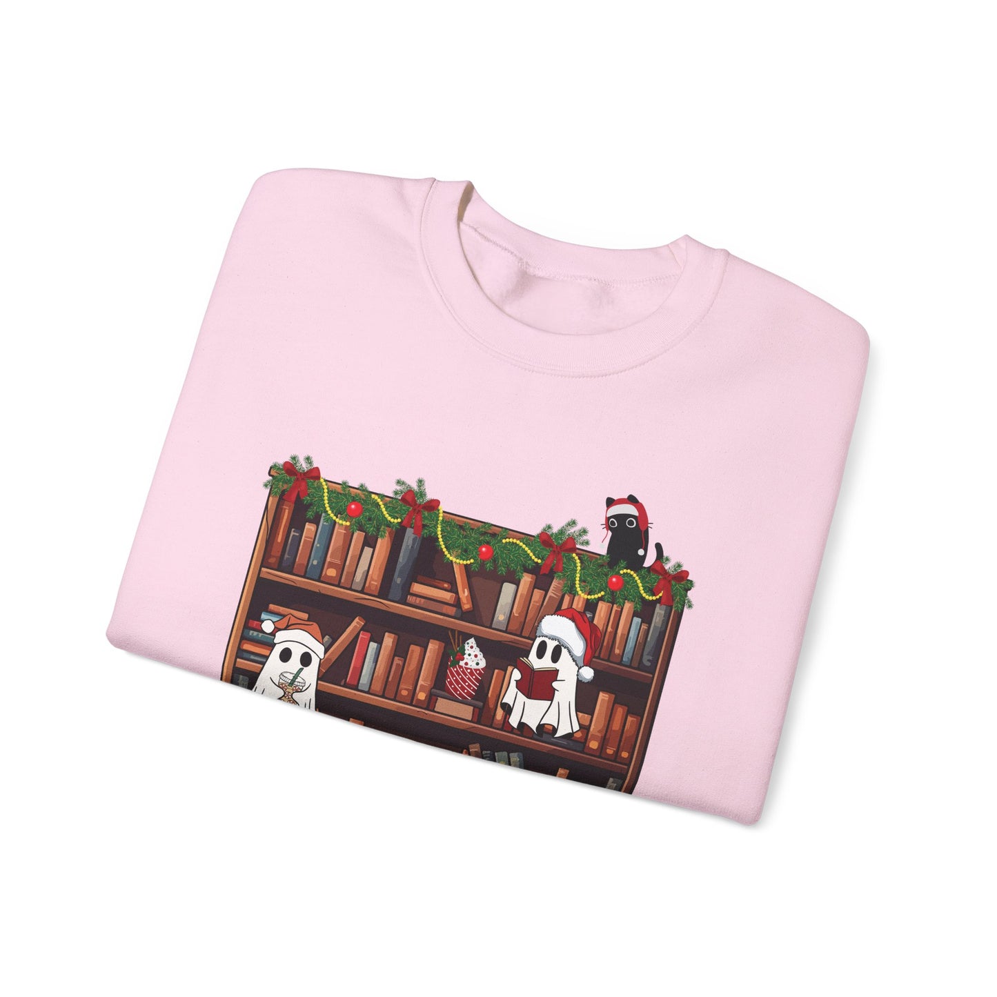 Ghost Library Crewneck Sweatshirt