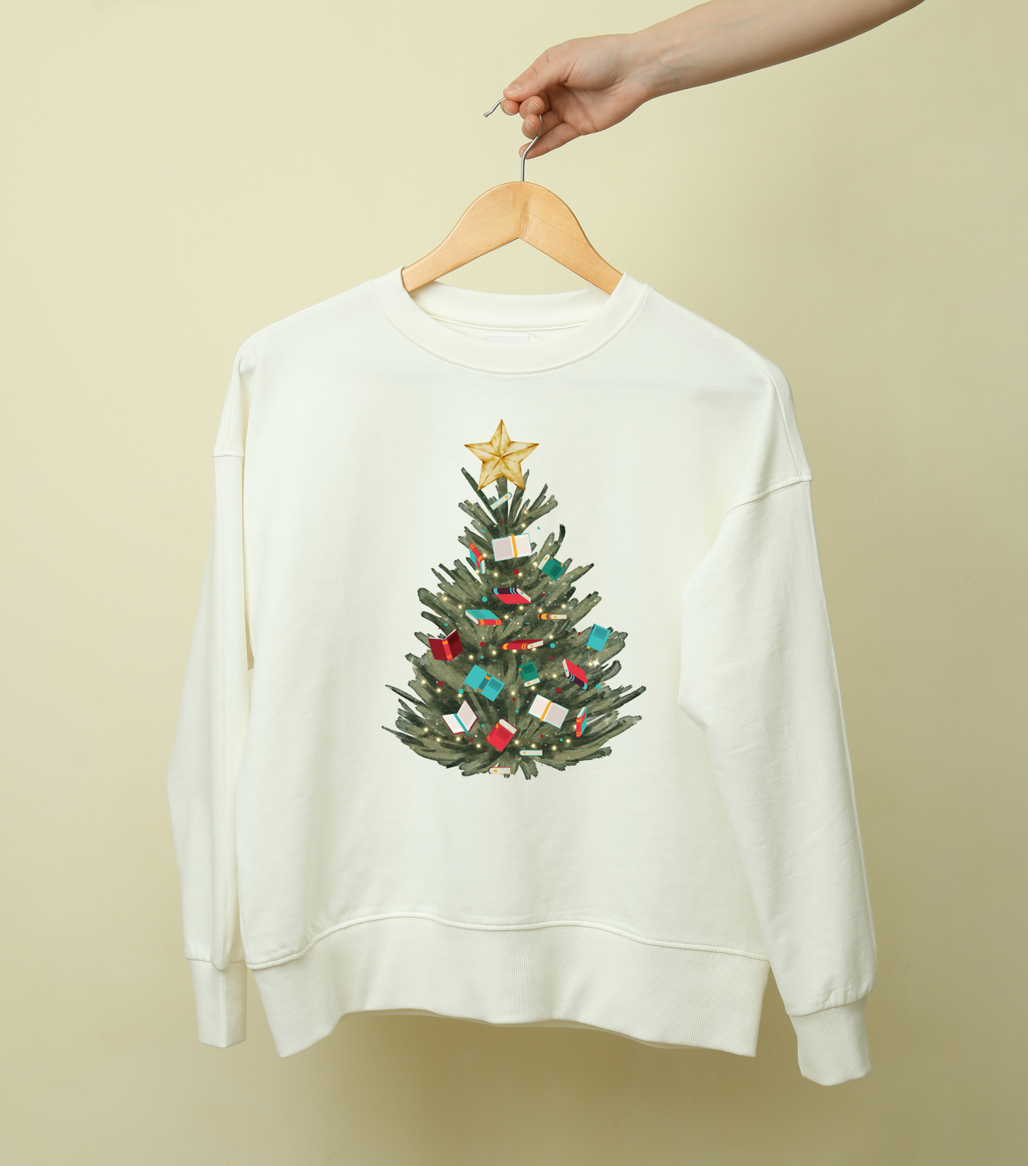 Book Tree Crewneck Sweatshirt