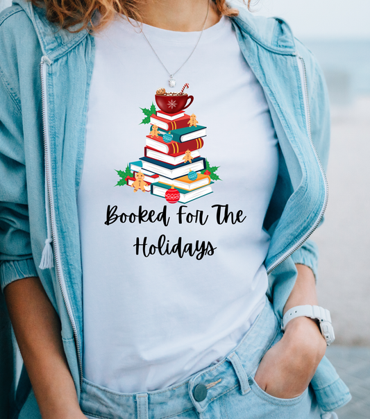 Booked For The Holidays T-shirt